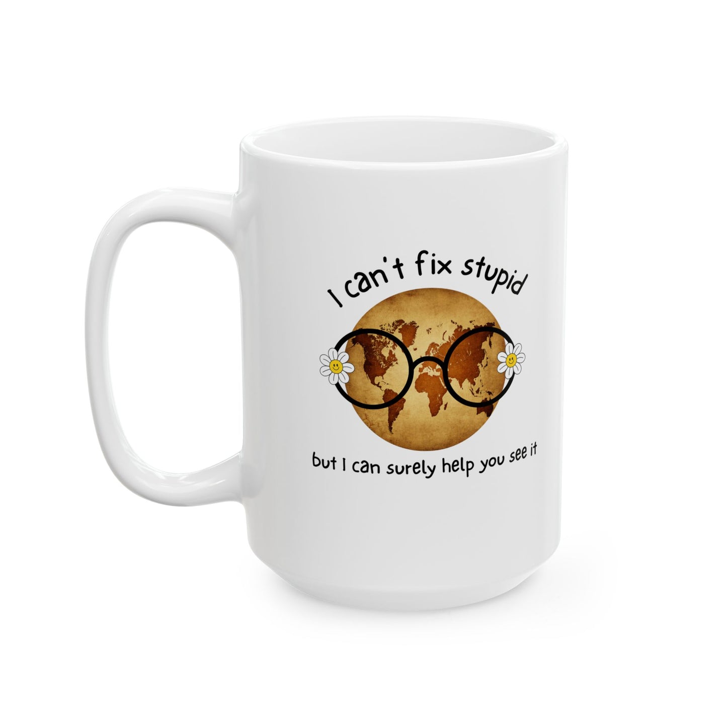Funny Ceramic Eye Health Mug Gift for Eye Doctor Health Techs All Occasion