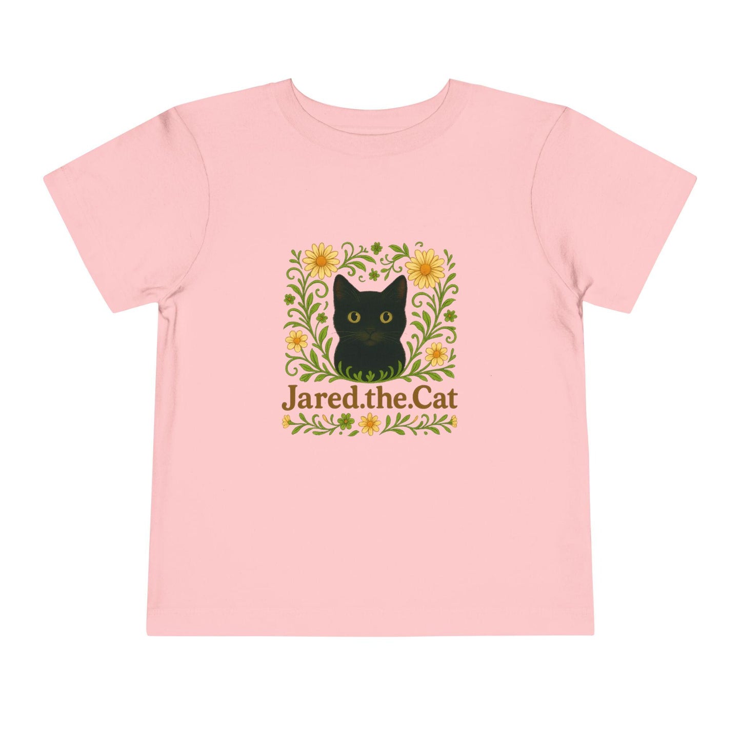 Toddler Cat Tee, Cute Kids Shirt, Jared.the.Cat Tee, Gift for Cat Lovers, Adorable Toddler Apparel, Child's Birthday Outfit