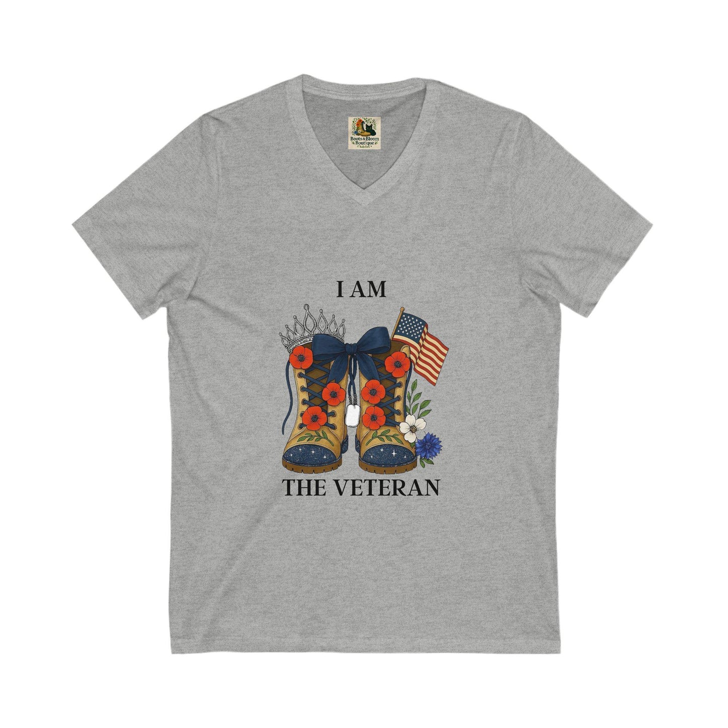 Veteran Patriotic T-Shirt Gift For Service Women