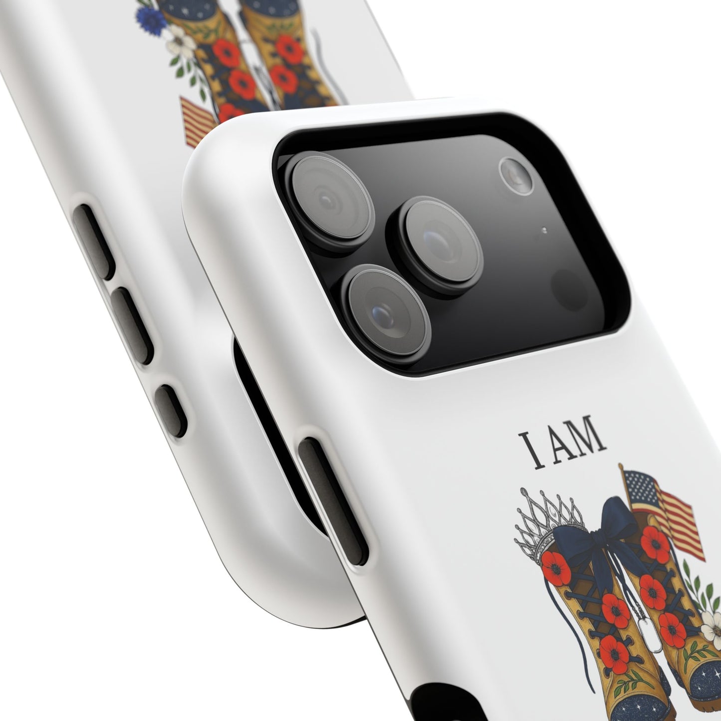 Veteran Tribute Impact-Resistant Phone Case Gift Woman Veteran