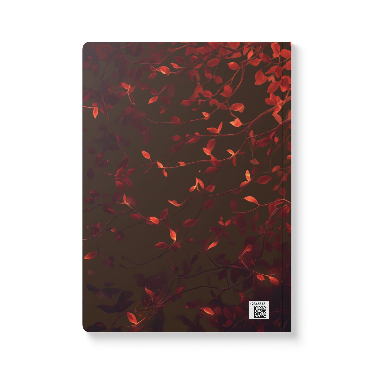 Autumn Gratitude Journal, Softcover Journal for Reflection, Mindfulness Journal, Thoughtful Gift for Thanksgiving, 100 & 200 Page Options