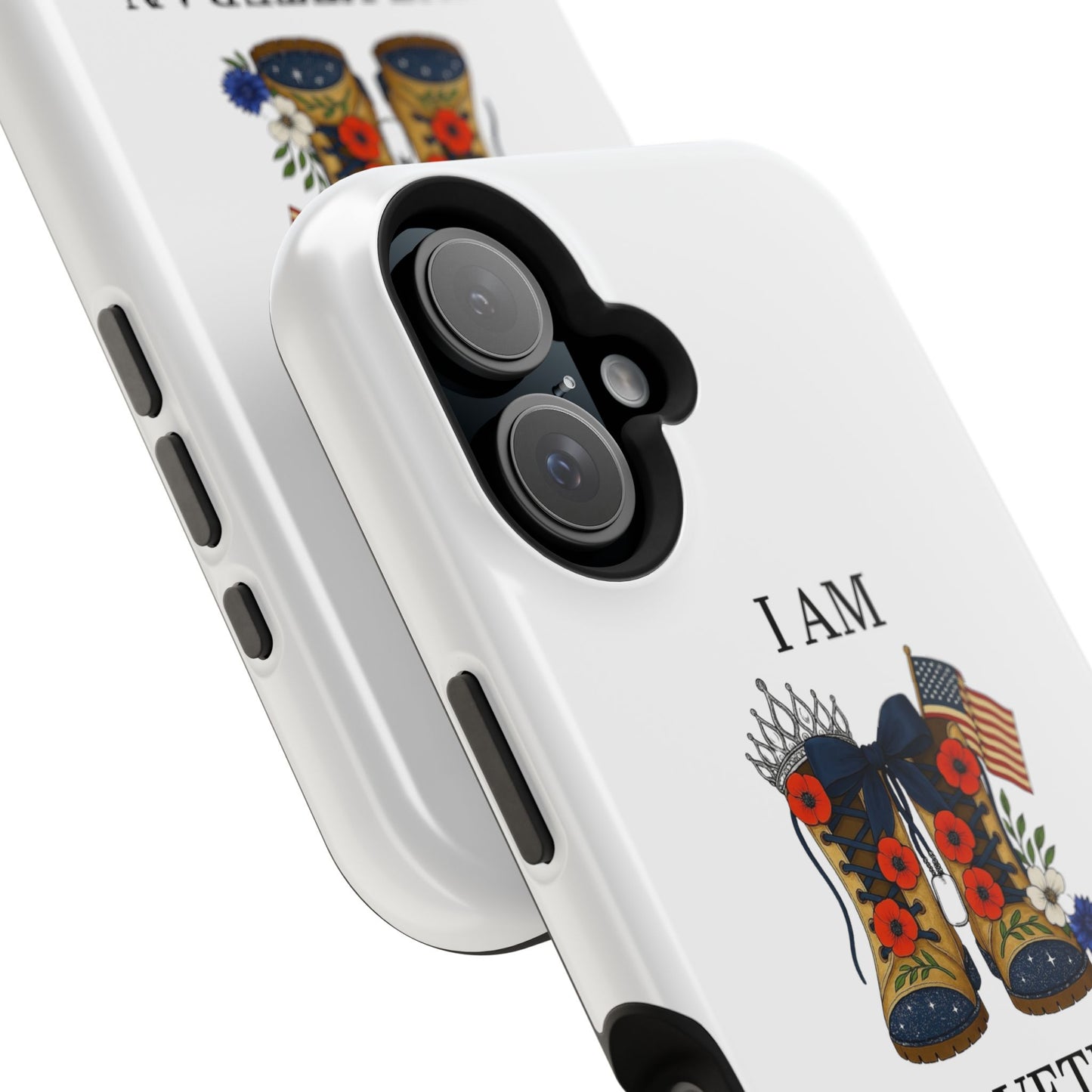 Veteran Tribute Impact-Resistant Phone Case Gift Woman Veteran