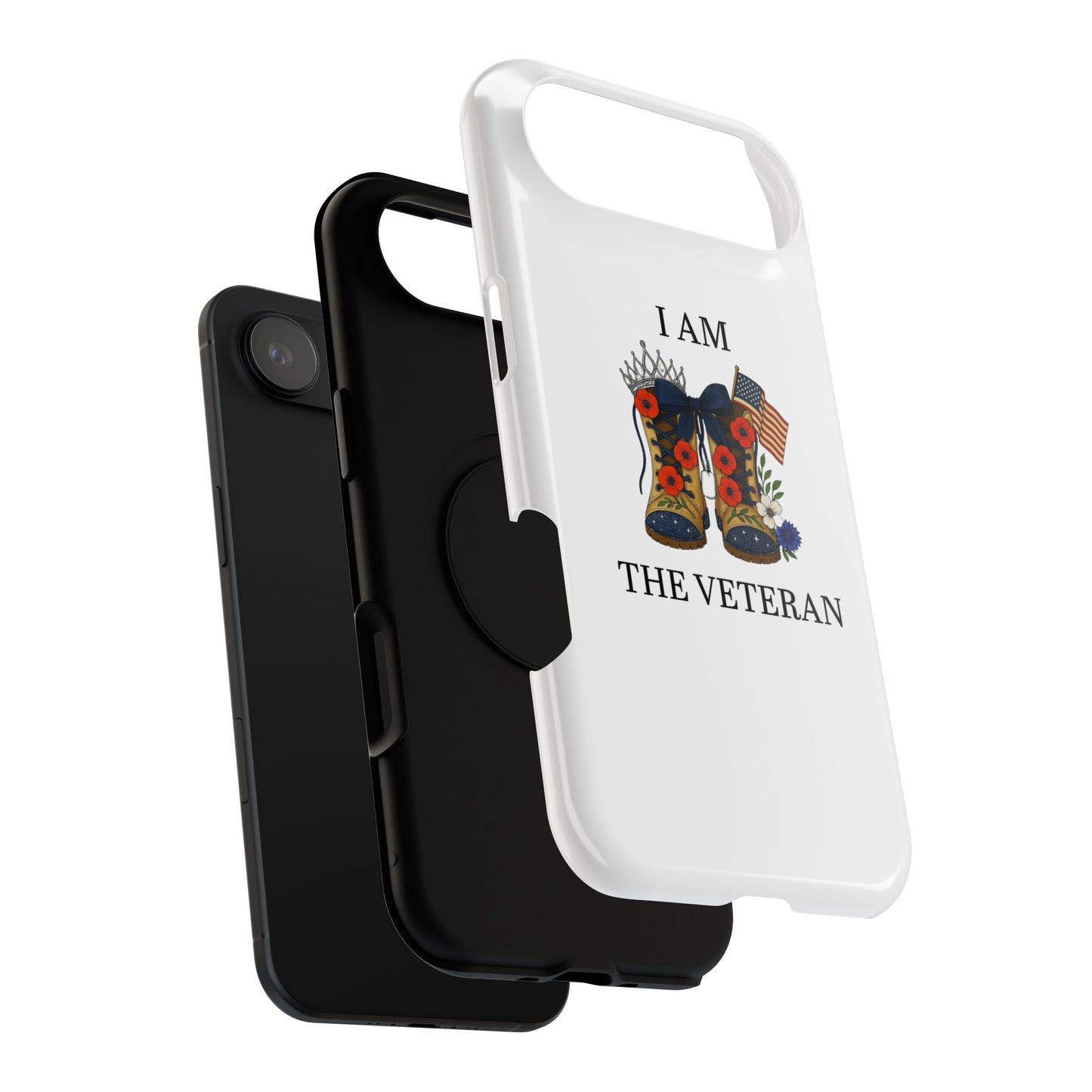Veteran Tribute Impact-Resistant Phone Case Gift Woman Veteran
