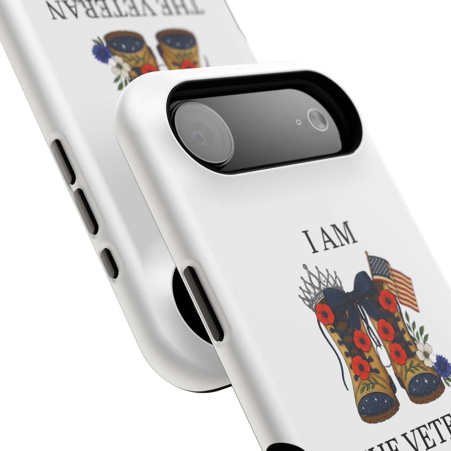 Veteran Tribute Impact-Resistant Phone Case Gift Woman Veteran