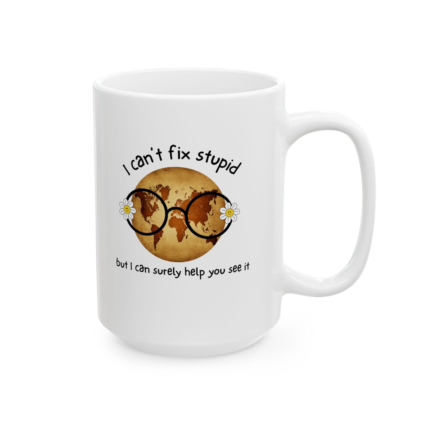 Funny Ceramic Eye Health Mug Gift for Eye Doctor Health Techs All Occasion