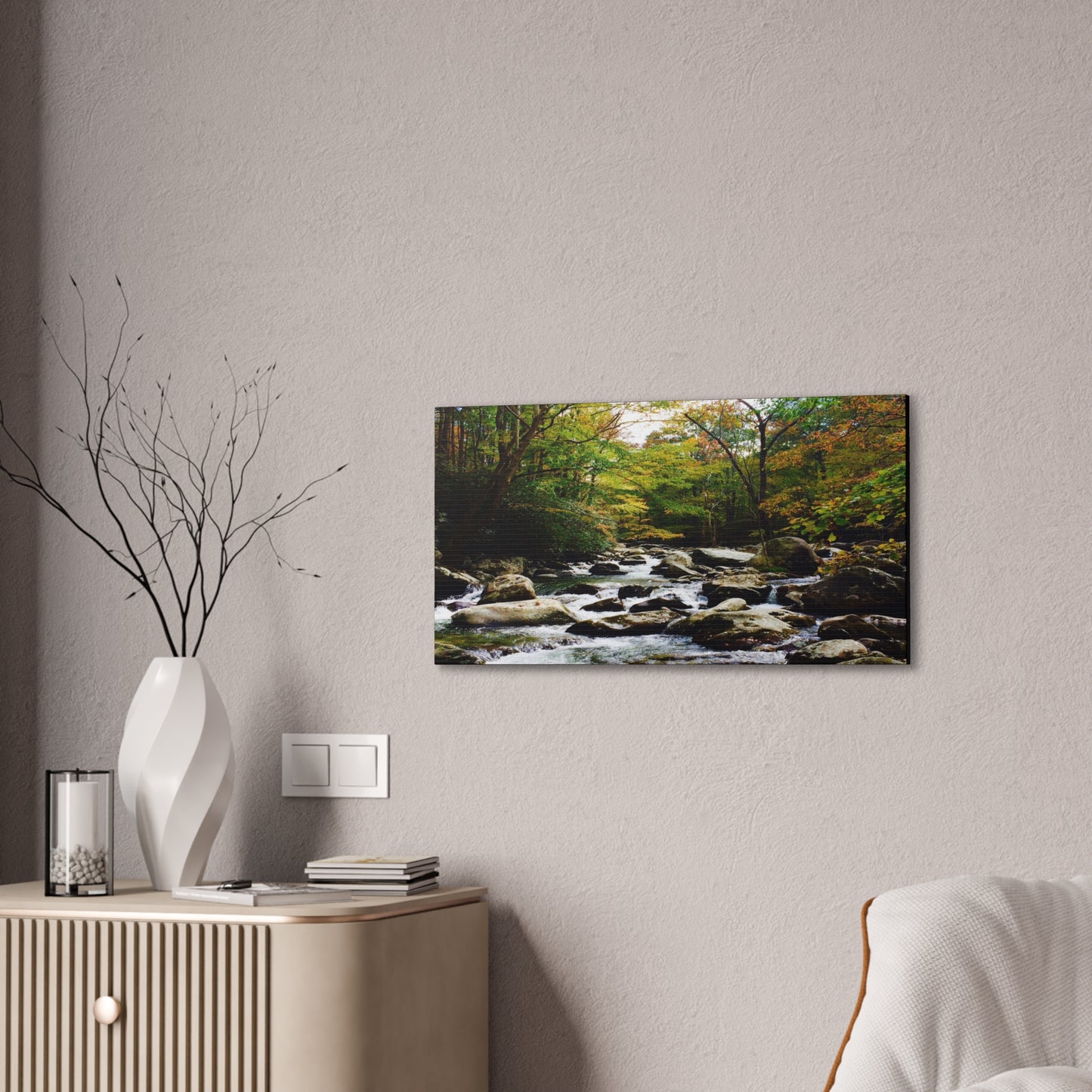 Smoky Mountain Canvas Wall Art