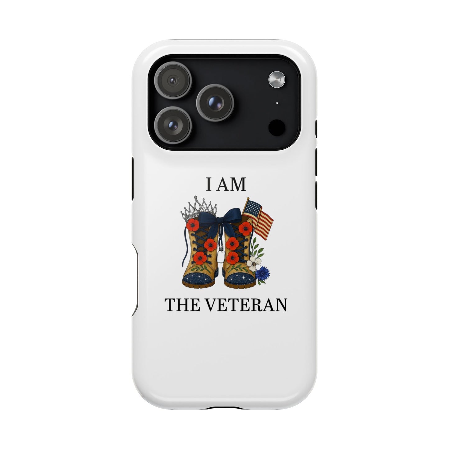 Veteran Tribute Impact-Resistant Phone Case Gift Woman Veteran