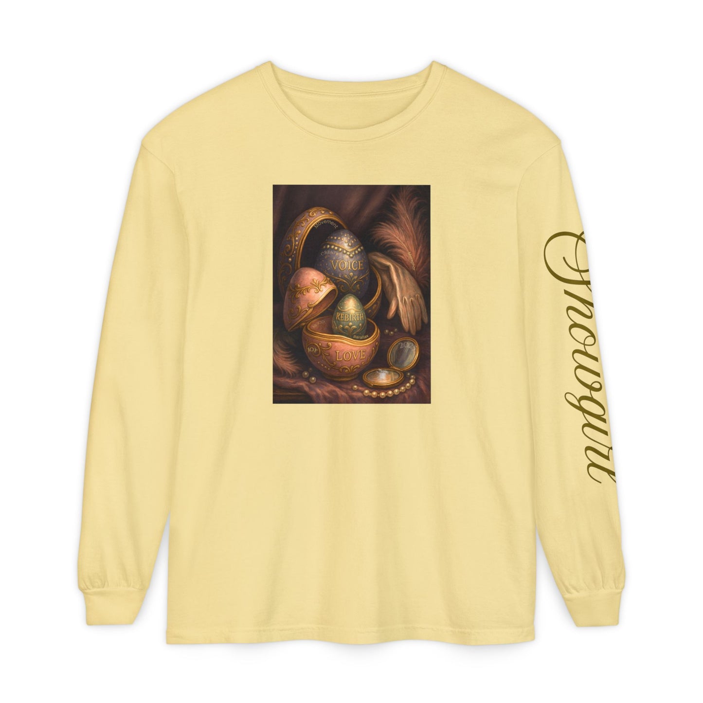 Long Sleeve Comfort Colors T-Shirt Showgirl Style Tee Gift for Taylor Fans of Showgirl Era