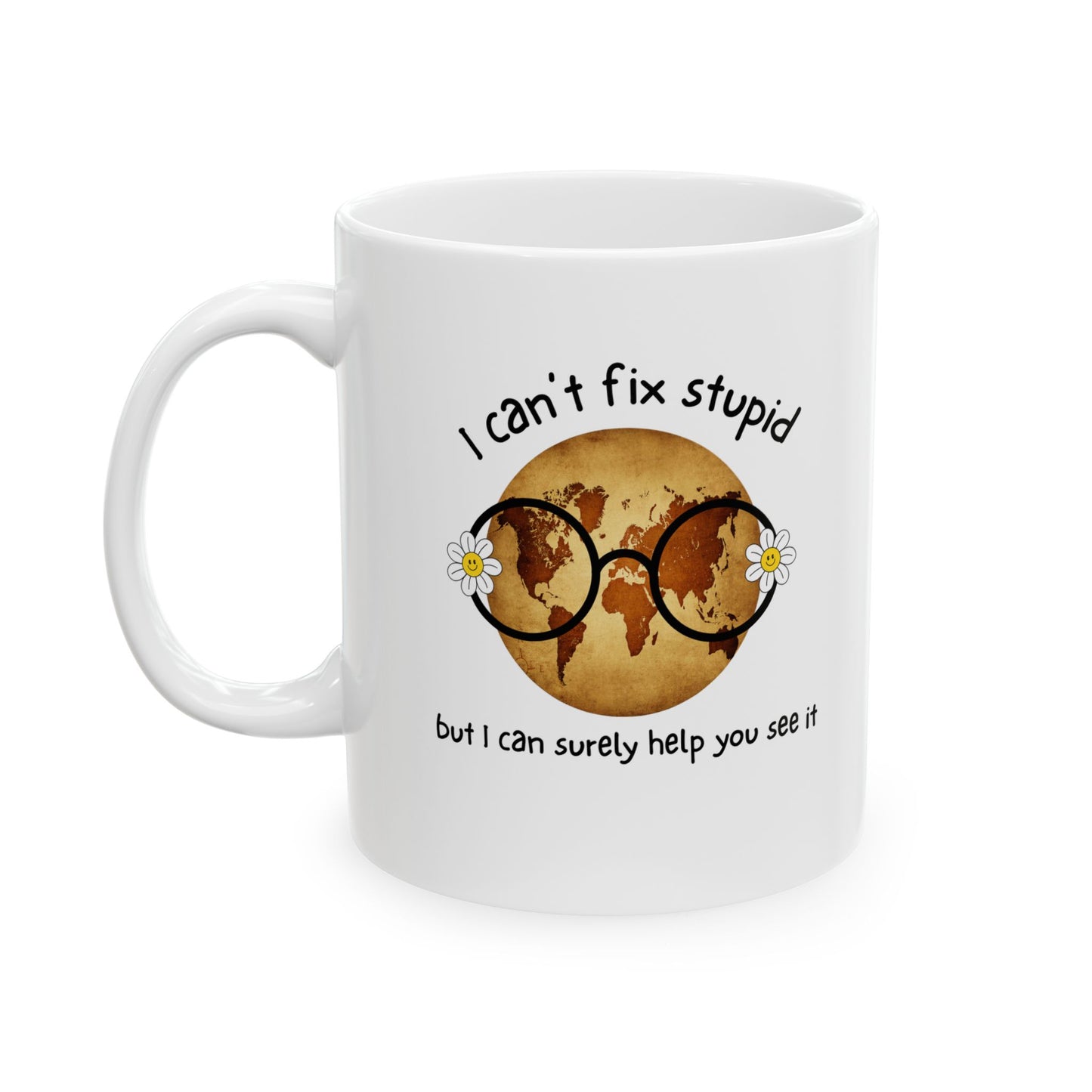 Funny Ceramic Eye Health Mug Gift for Eye Doctor Health Techs All Occasion