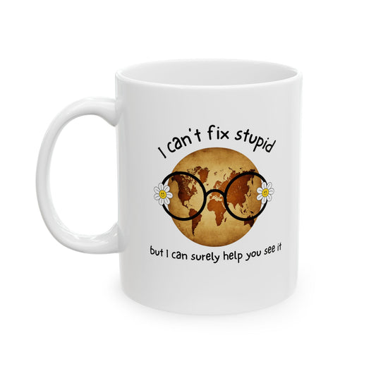 Funny Ceramic Eye Health Mug Gift for Eye Doctor Health Techs All Occasion