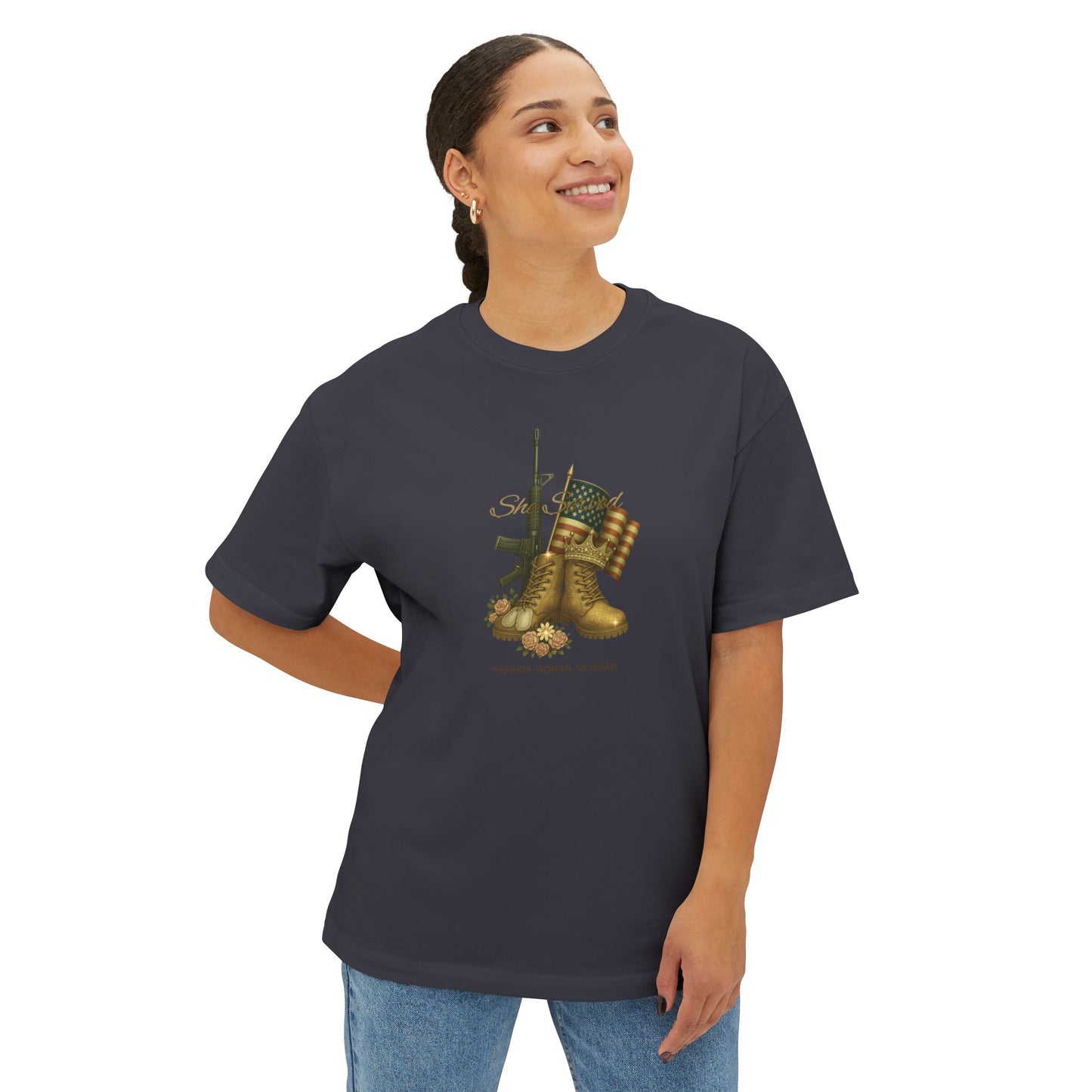 Warrior woman veteran tshirt empowerment outfit gift apparel everyday wear