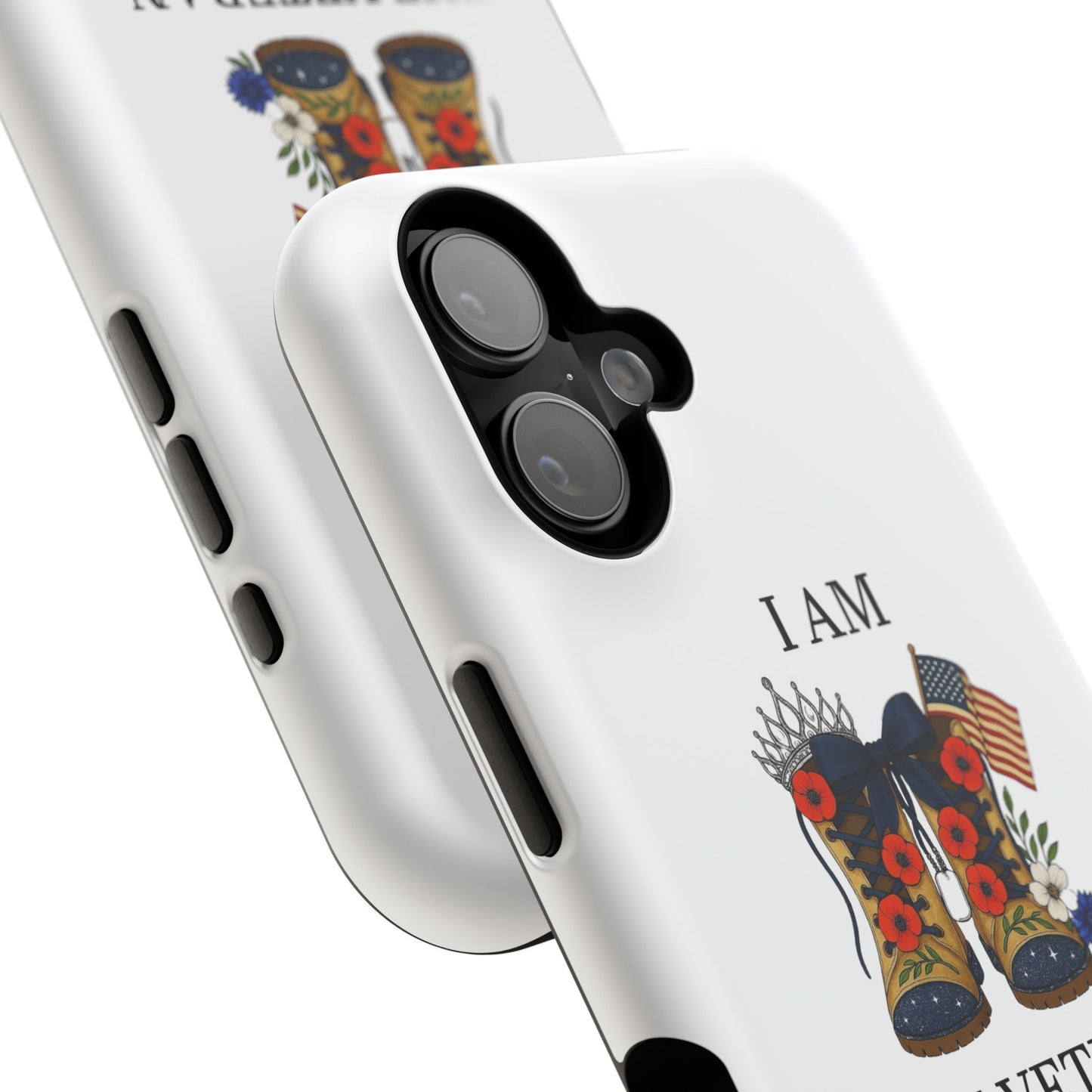 Veteran Tribute Impact-Resistant Phone Case Gift Woman Veteran