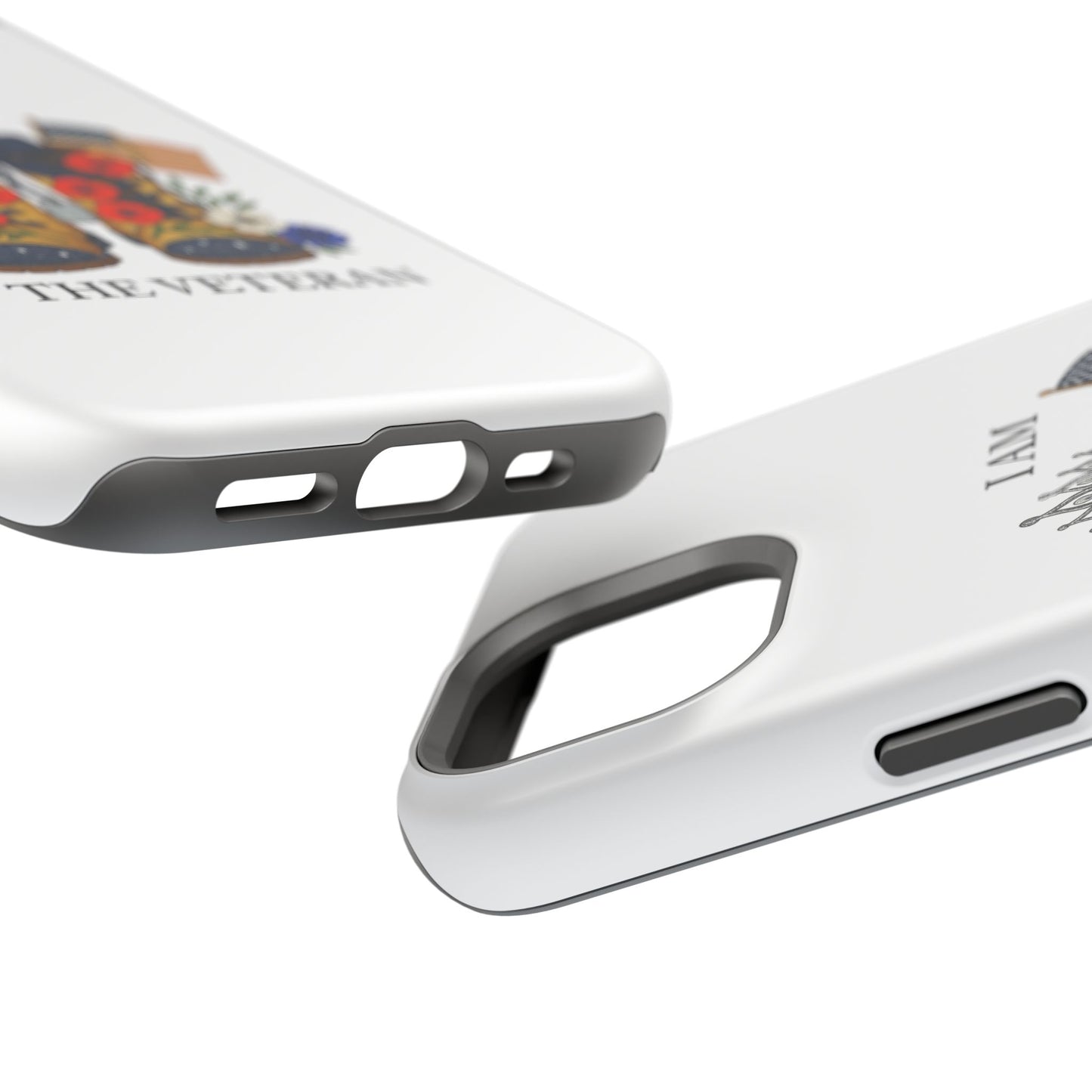 Woman Veteran Patriotic Phone Case Tribute Gift for Military Women who served