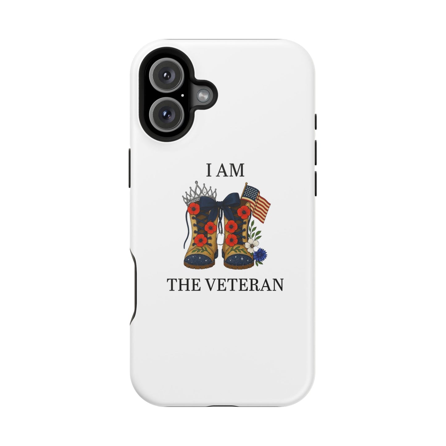Veteran Tribute Impact-Resistant Phone Case Gift Woman Veteran