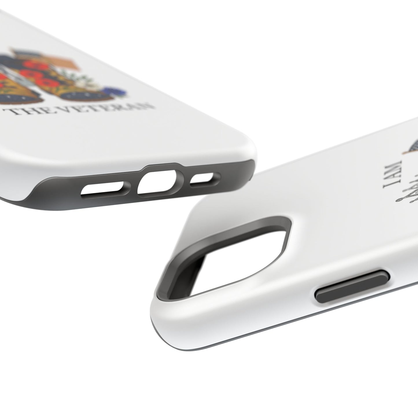 Woman Veteran Patriotic Phone Case Tribute Gift for Military Women who served