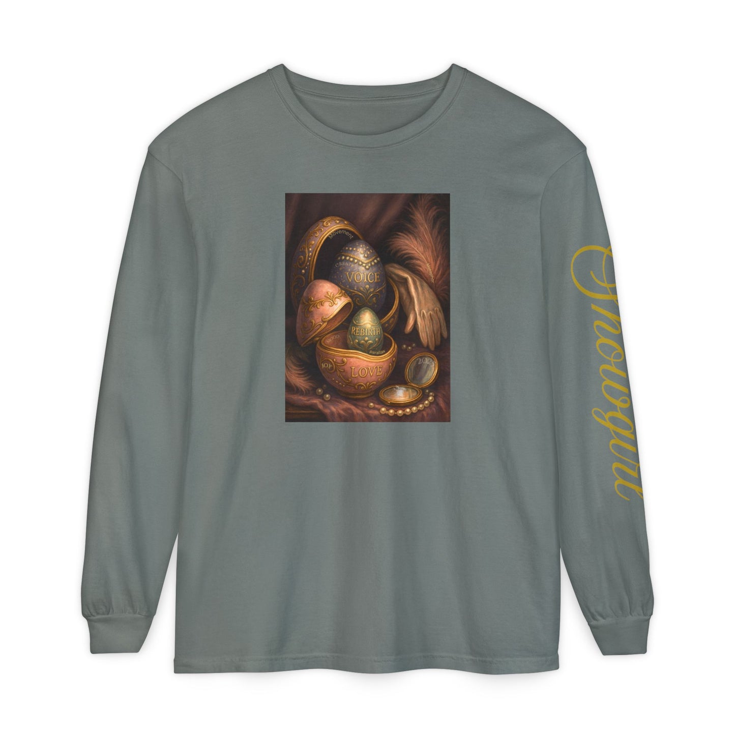 Long Sleeve Comfort Colors T-Shirt Showgirl Style Tee Gift for Taylor Fans of Showgirl Era