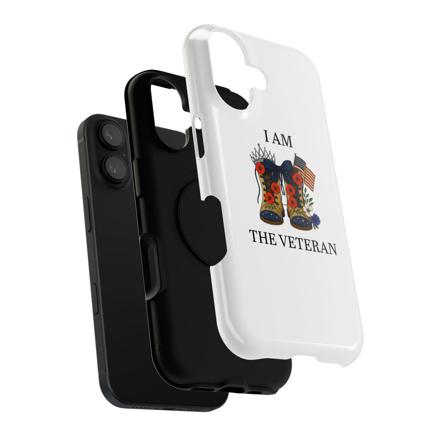 Veteran Tribute Impact-Resistant Phone Case Gift Woman Veteran