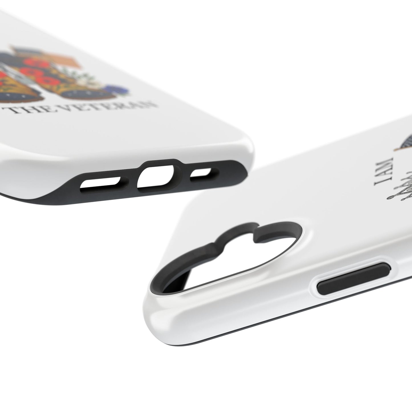 Woman Veteran Patriotic Phone Case Tribute Gift for Military Women who served