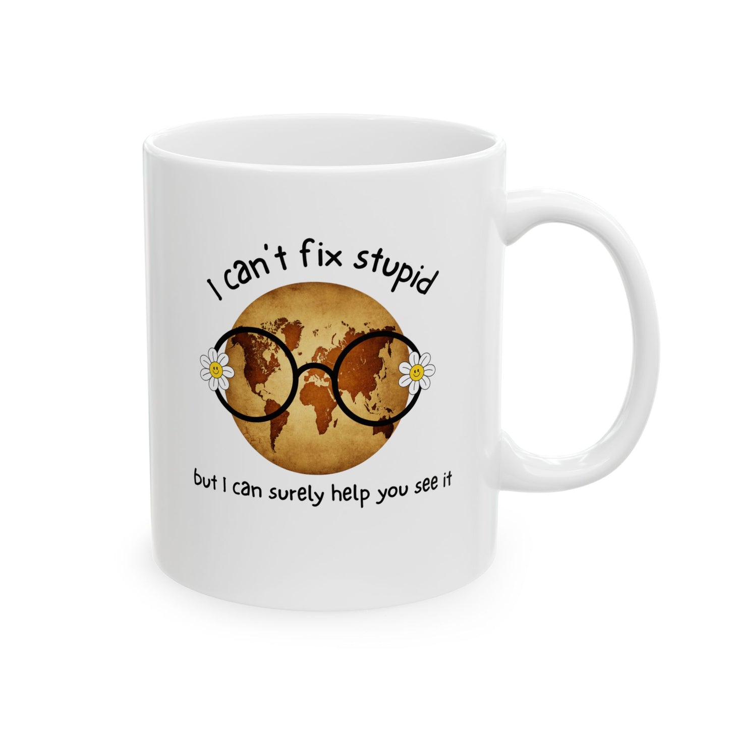 Funny Ceramic Eye Health Mug Gift for Eye Doctor Health Techs All Occasion