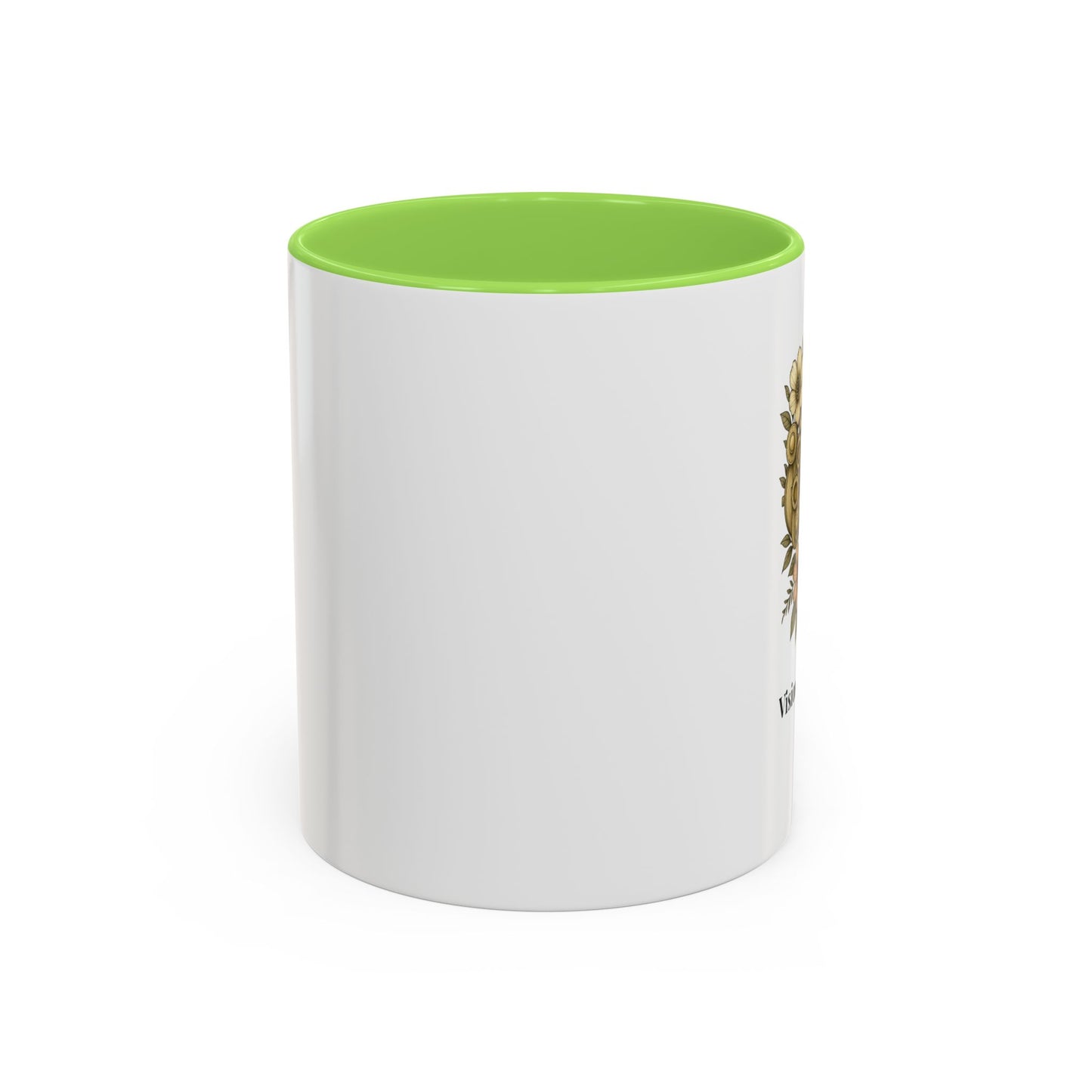 Vision in Bloom Colorful Mug, Eye Health Professional Gift, Optometry & Ophthalmology Gift, 11oz, 15oz