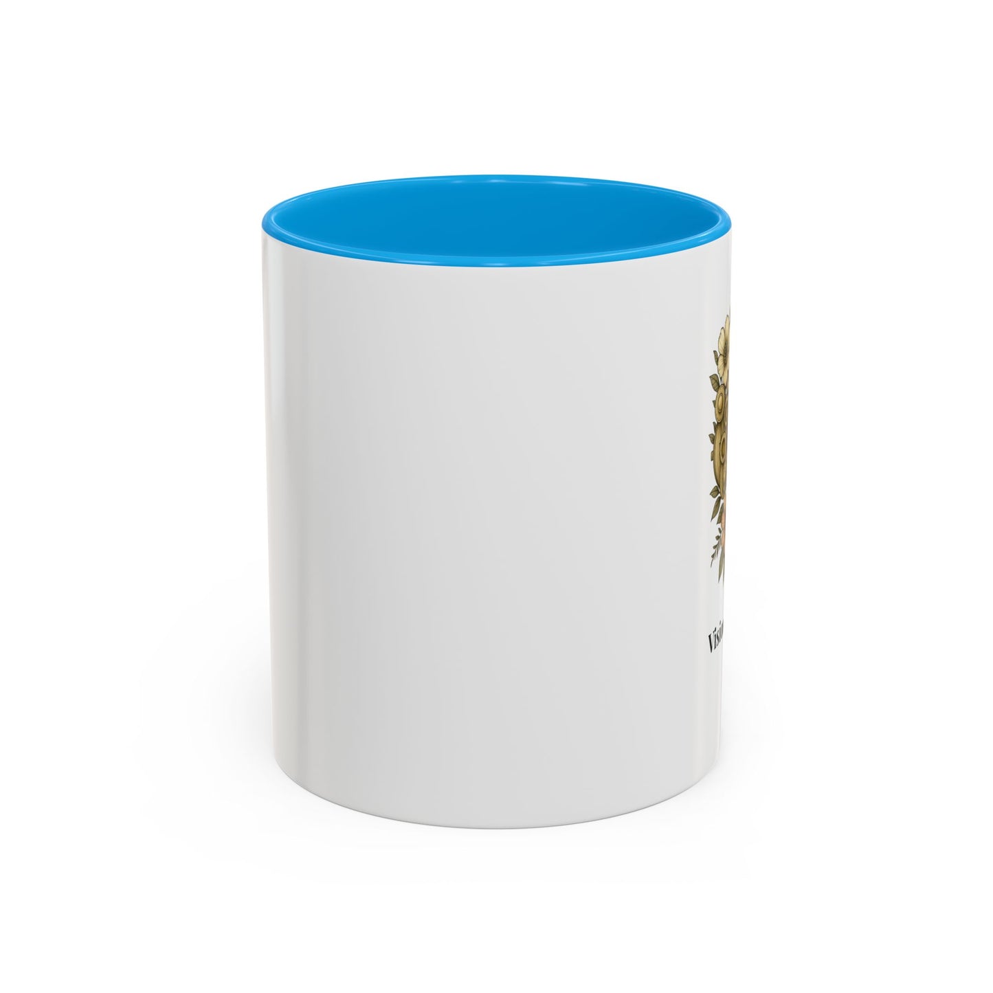 Vision in Bloom Colorful Mug, Eye Health Professional Gift, Optometry & Ophthalmology Gift, 11oz, 15oz