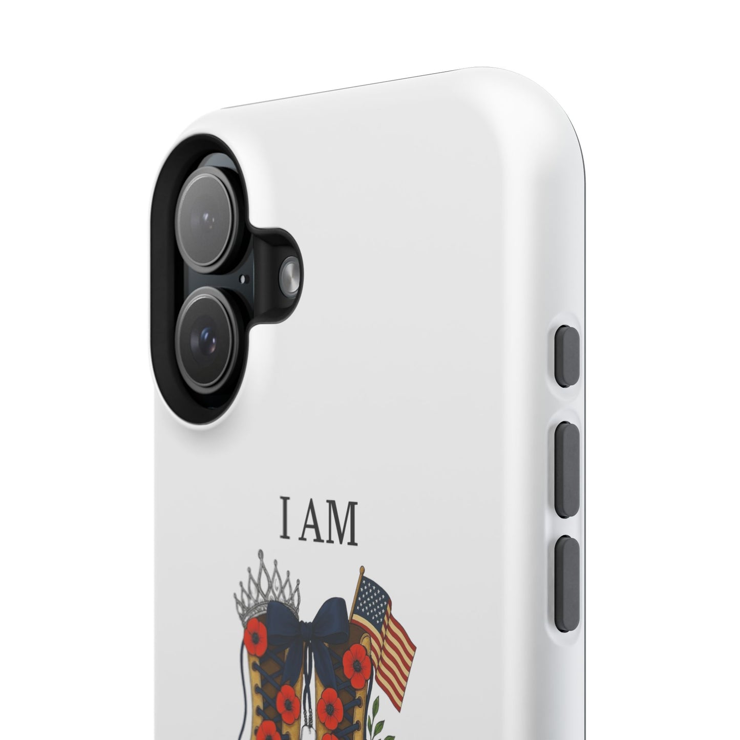 Veteran Tribute Impact-Resistant Phone Case Gift Woman Veteran