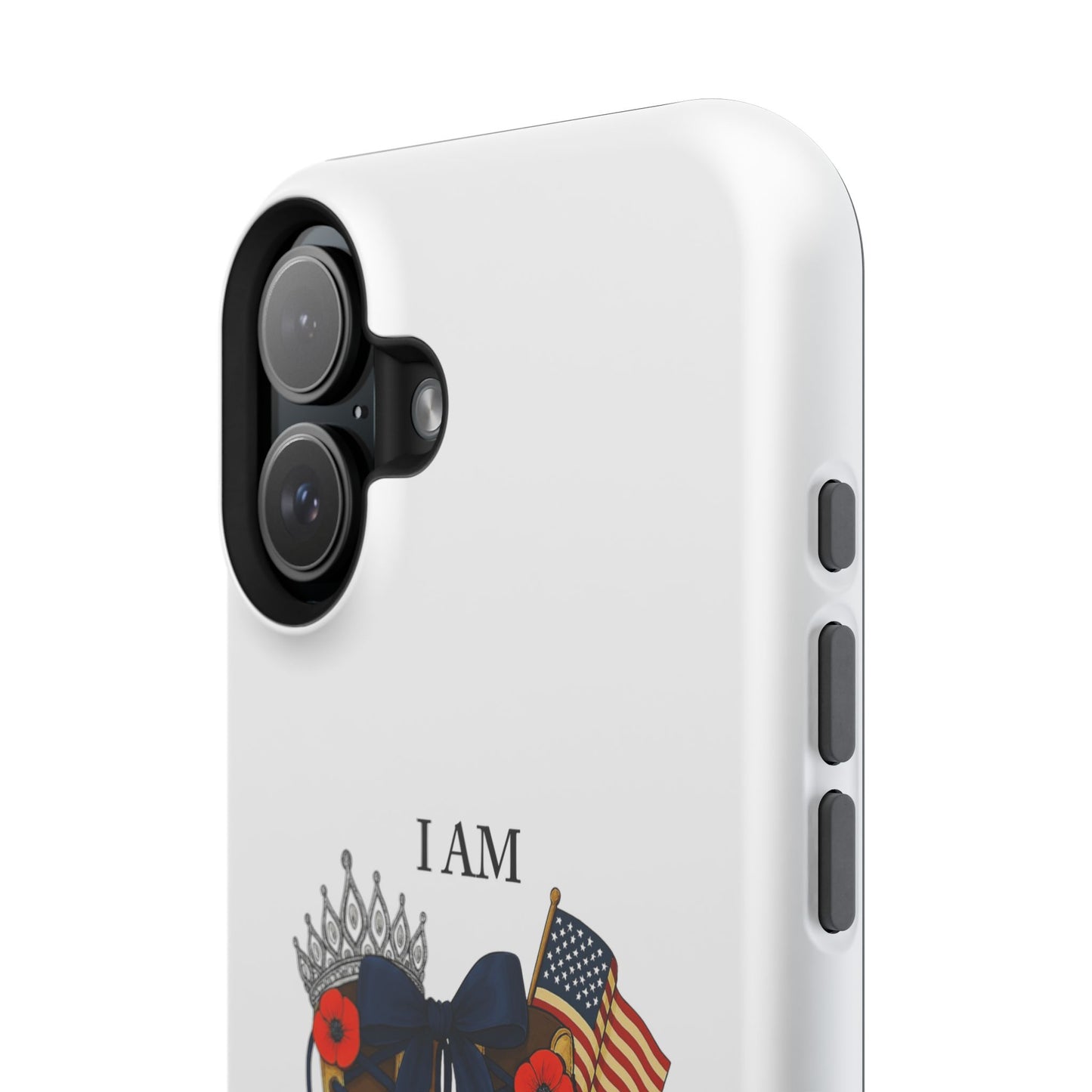 Woman Veteran Patriotic Phone Case Tribute Gift for Military Women who served