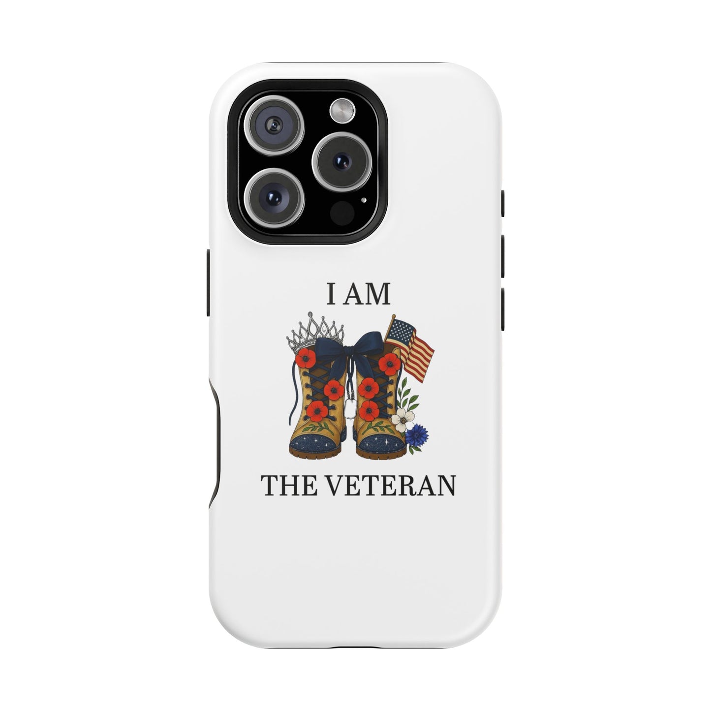 Veteran Tribute Impact-Resistant Phone Case Gift Woman Veteran