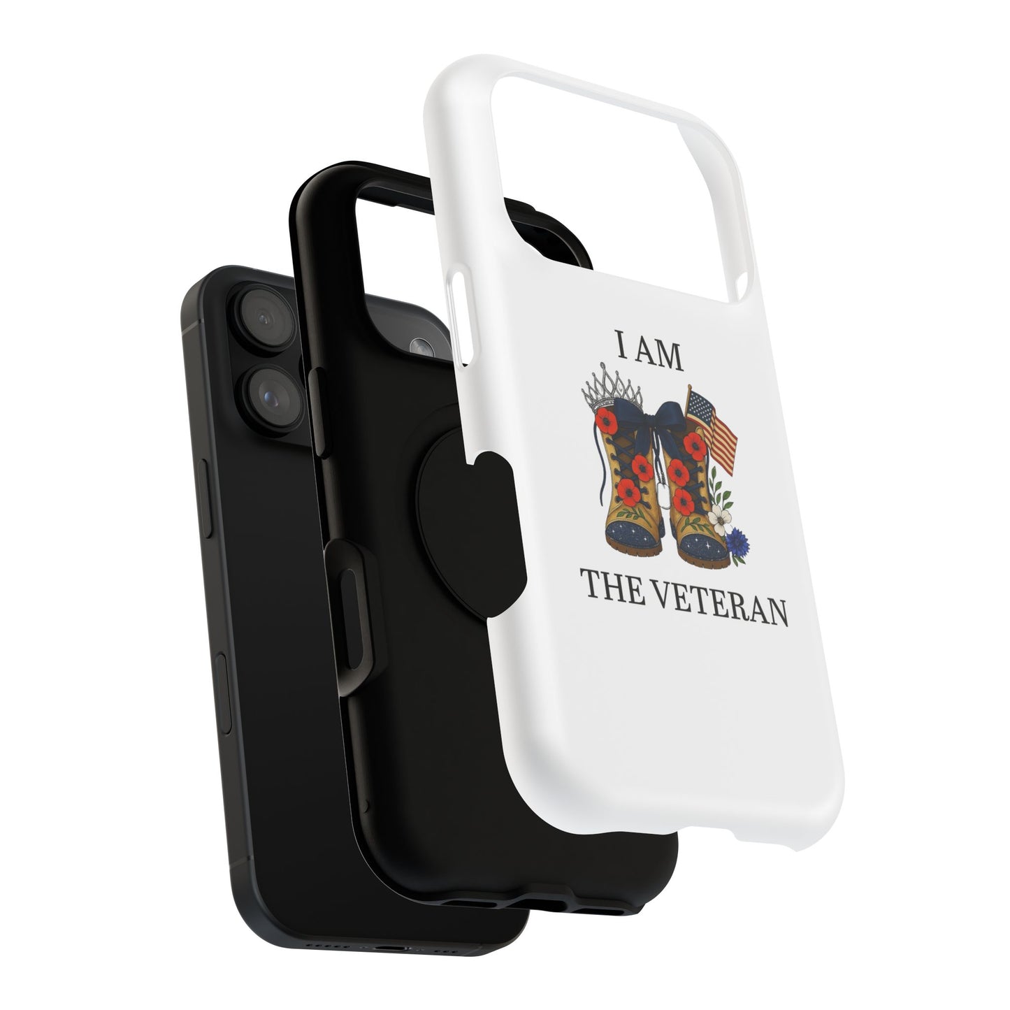 Veteran Tribute Impact-Resistant Phone Case Gift Woman Veteran