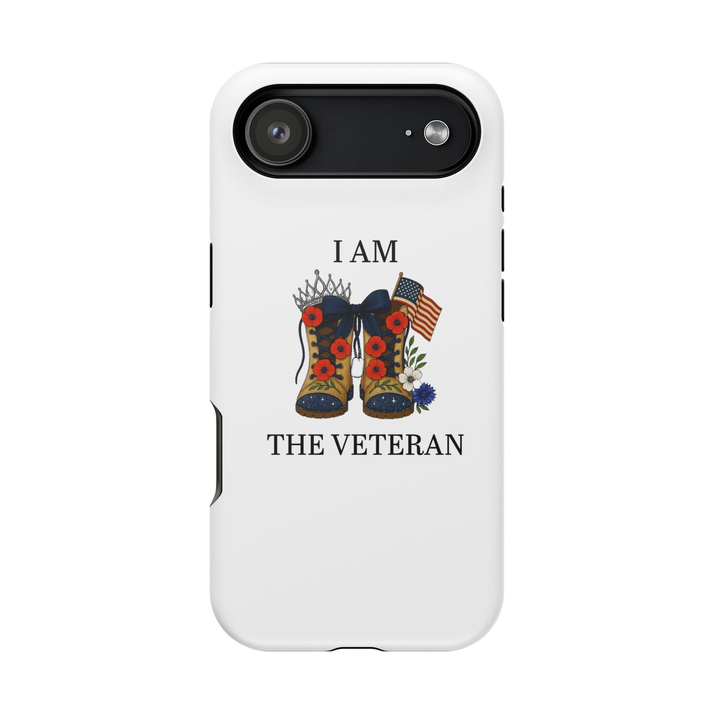 Veteran Tribute Impact-Resistant Phone Case Gift Woman Veteran
