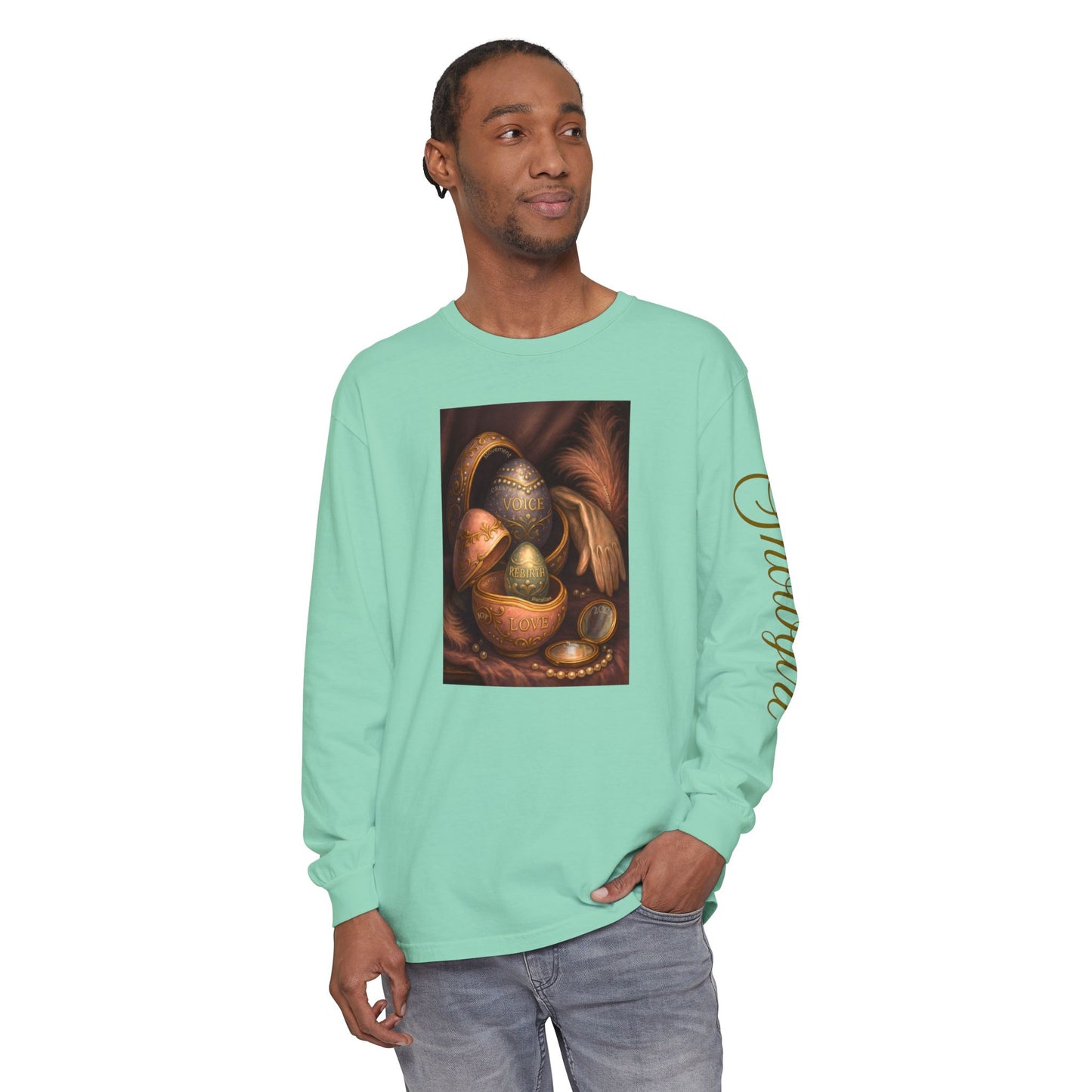 Long Sleeve Comfort Colors T-Shirt Showgirl Style Tee Gift for Taylor Fans of Showgirl Era