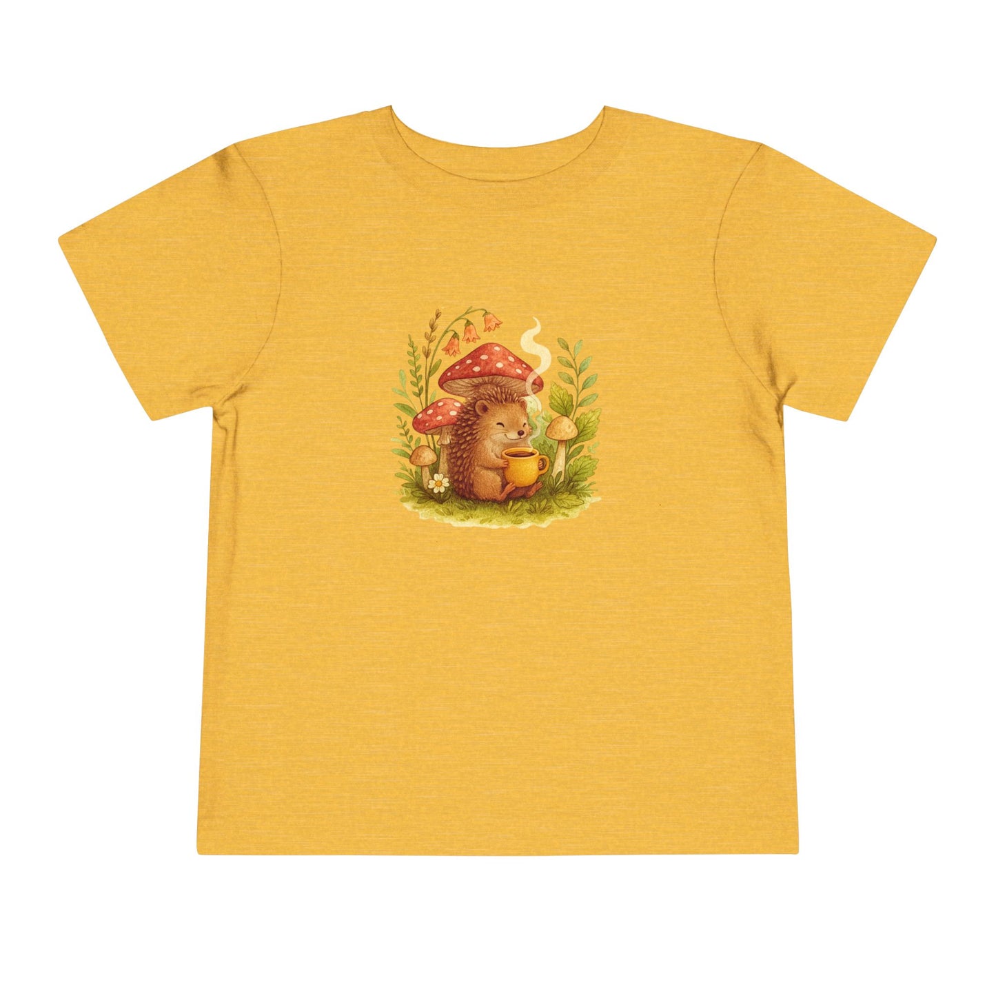 Hedgehog Soft Toddler Tee Woodland Animal Must Have Gift for Boys and Girls