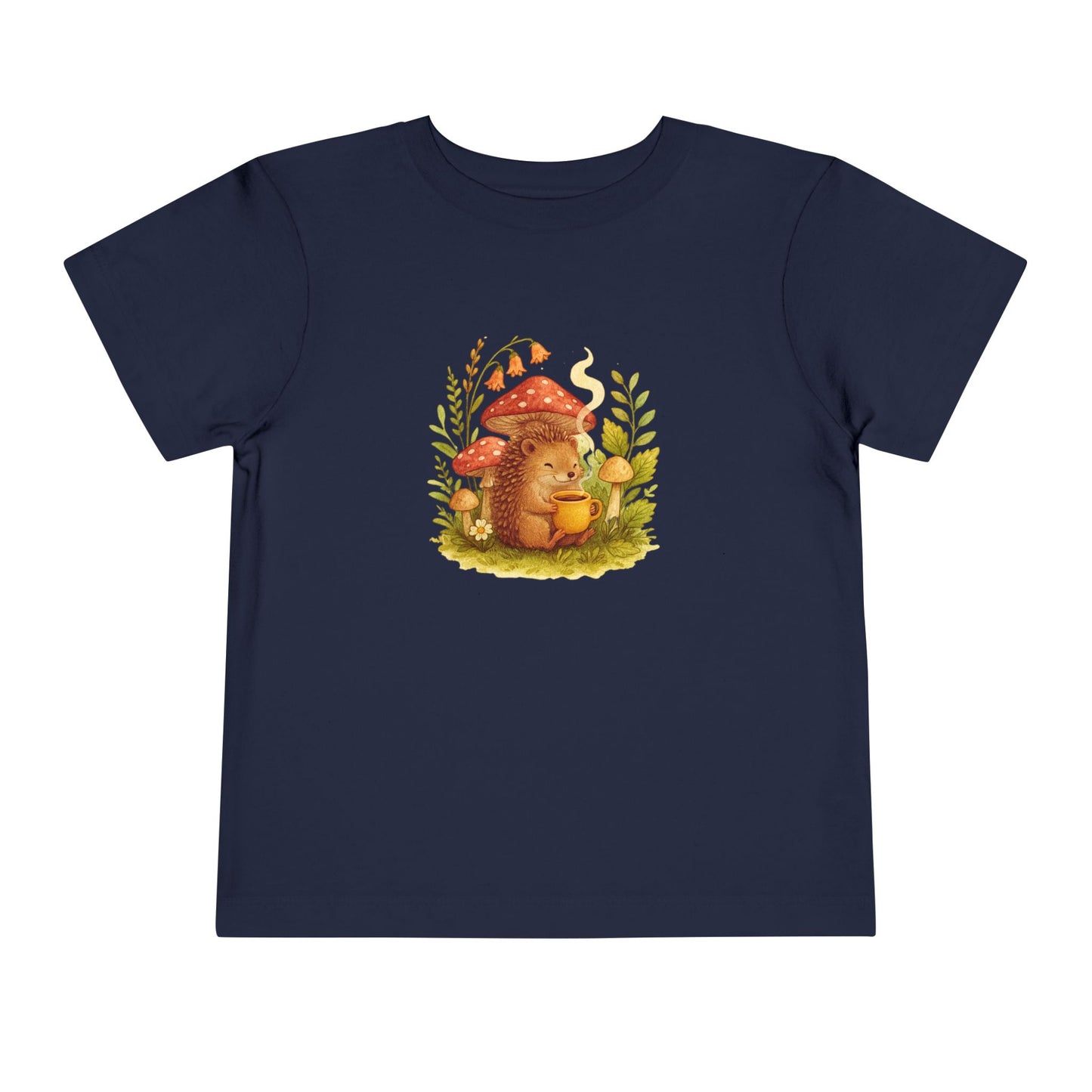 Hedgehog Soft Toddler Tee Woodland Animal Must Have Gift for Boys and Girls