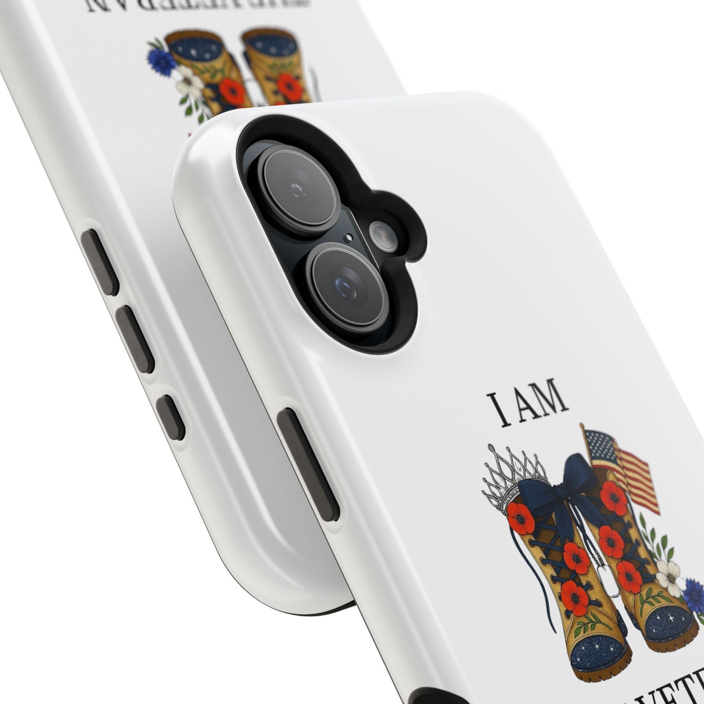 Veteran Tribute Impact-Resistant Phone Case Gift Woman Veteran