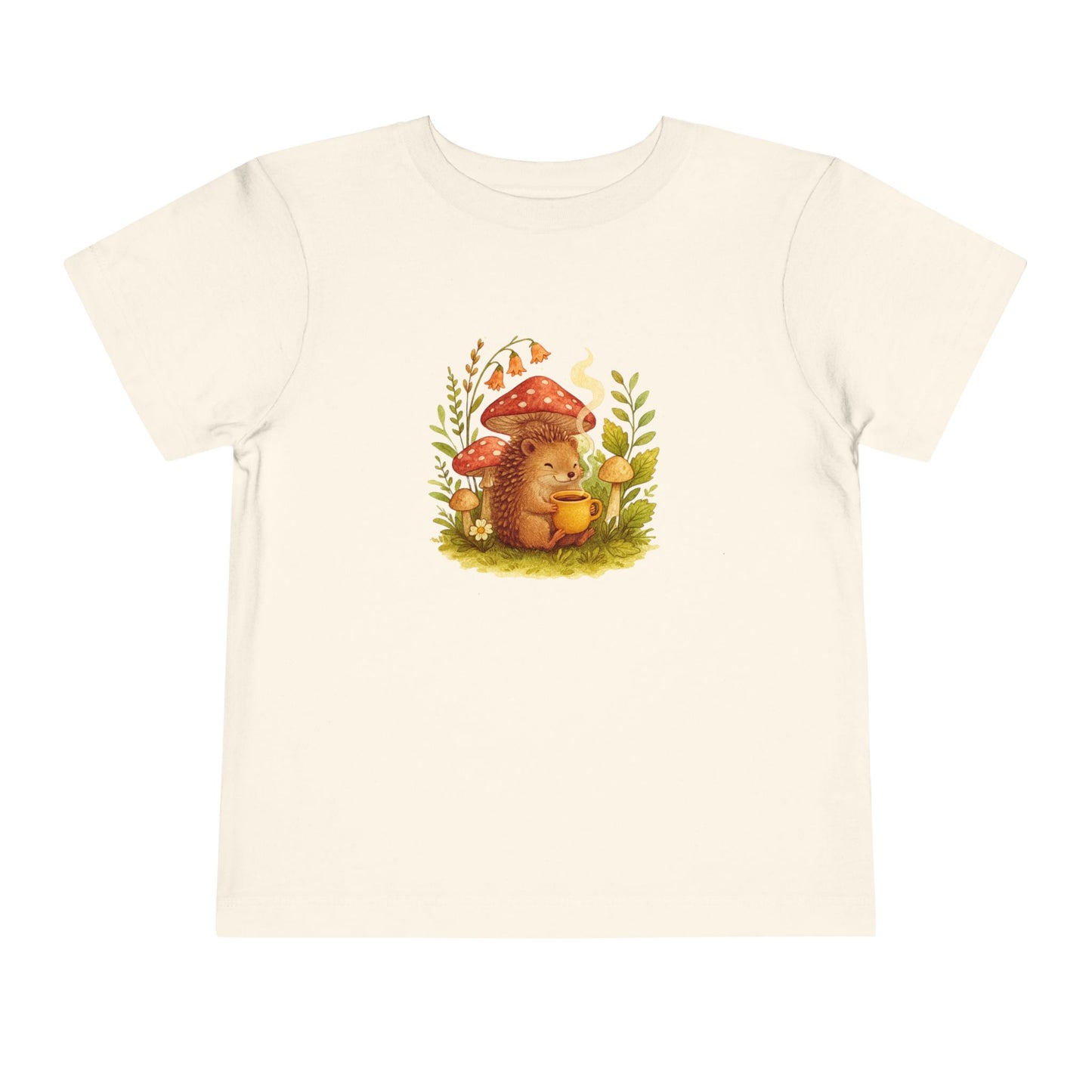 Hedgehog Soft Toddler Tee Woodland Animal Must Have Gift for Boys and Girls