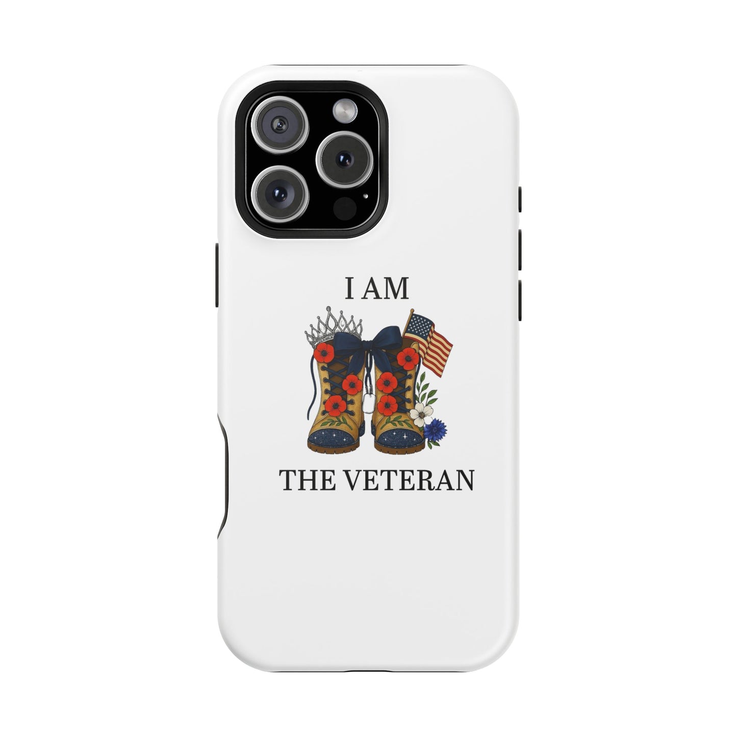 Veteran Tribute Impact-Resistant Phone Case Gift Woman Veteran