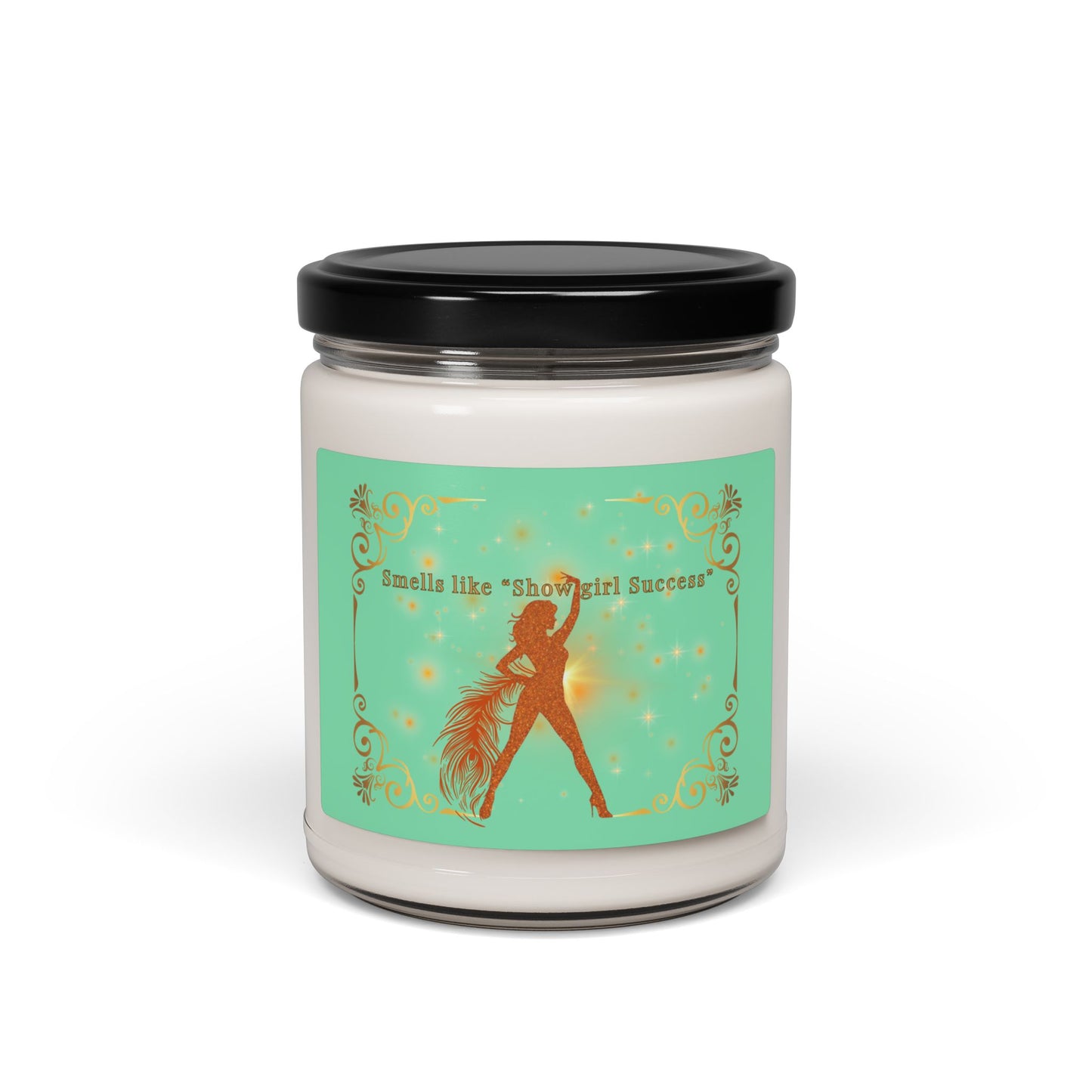 Showgirl Candle Success Aromatherapy Gift, Home Decor, 9oz Soy Wax, Self-Care, Inspirational Fragrance