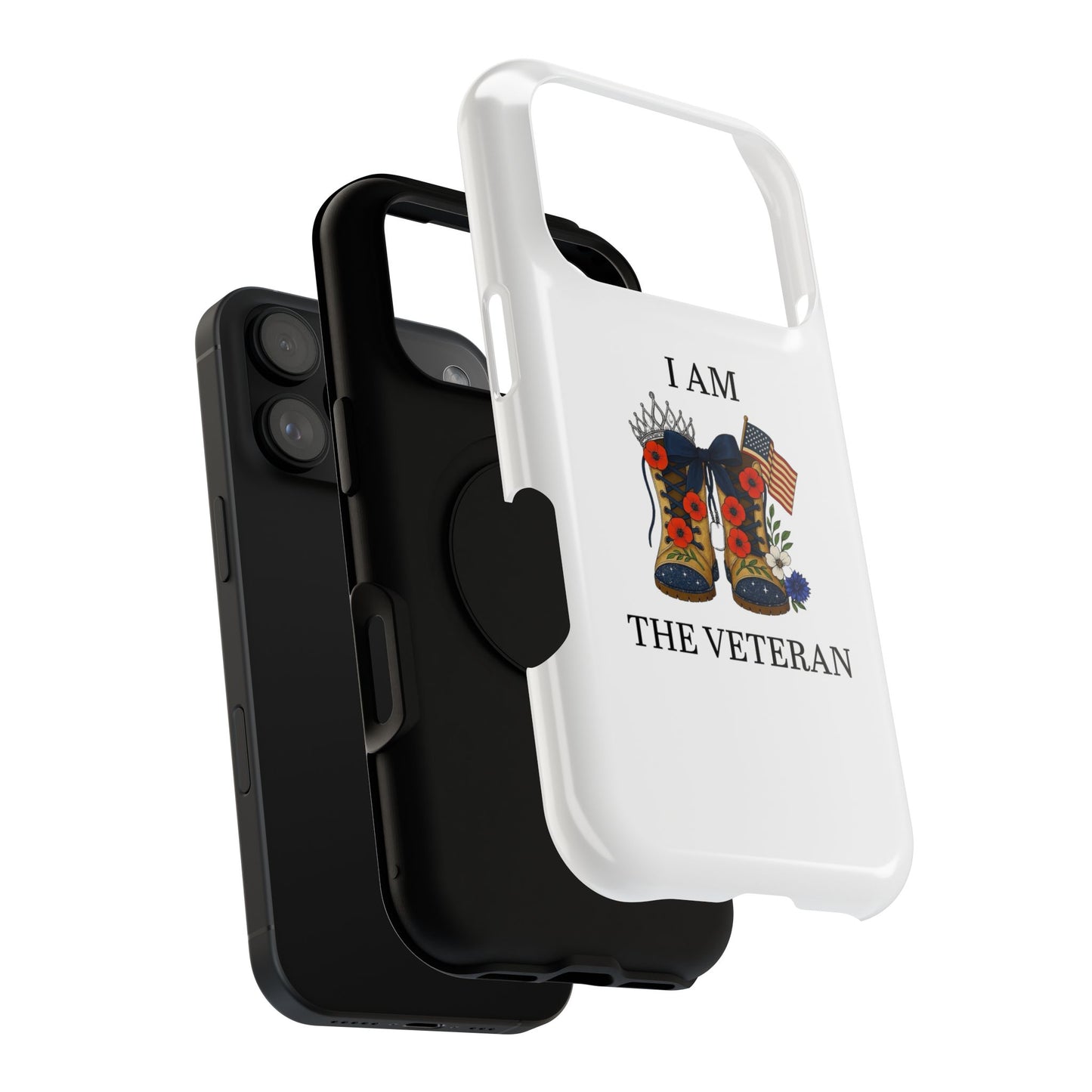 Veteran Tribute Impact-Resistant Phone Case Gift Woman Veteran