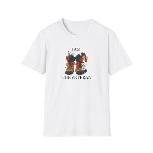 Women Veterans Soft Cotton Tee, Unisex Shirt, Gift for Veterans, Memorial Day Apparel, Veterans Day Outfit, Patriotic Military Clothing
