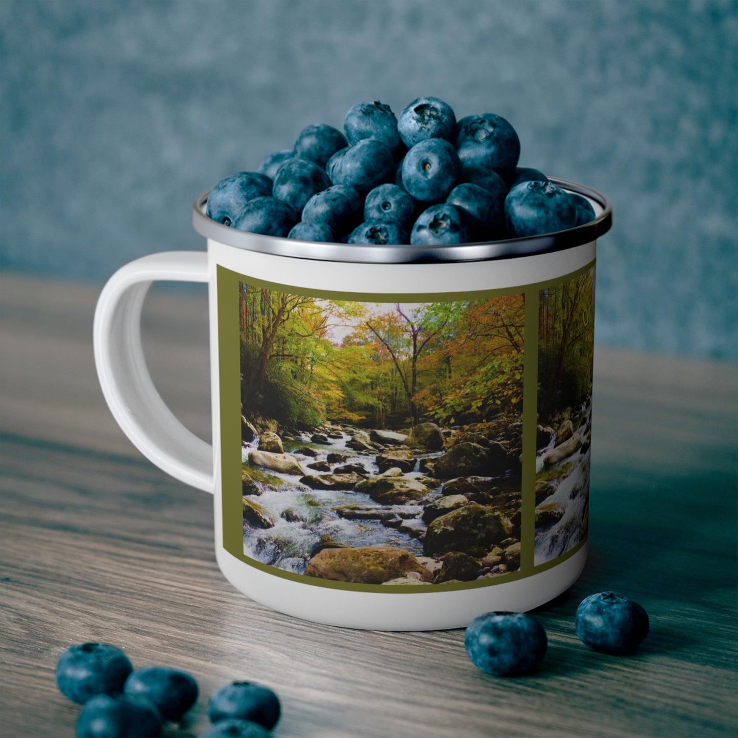 Enamel Camping Mug: Outdoor Adventure, Hiking, Eco-Friendly Gift