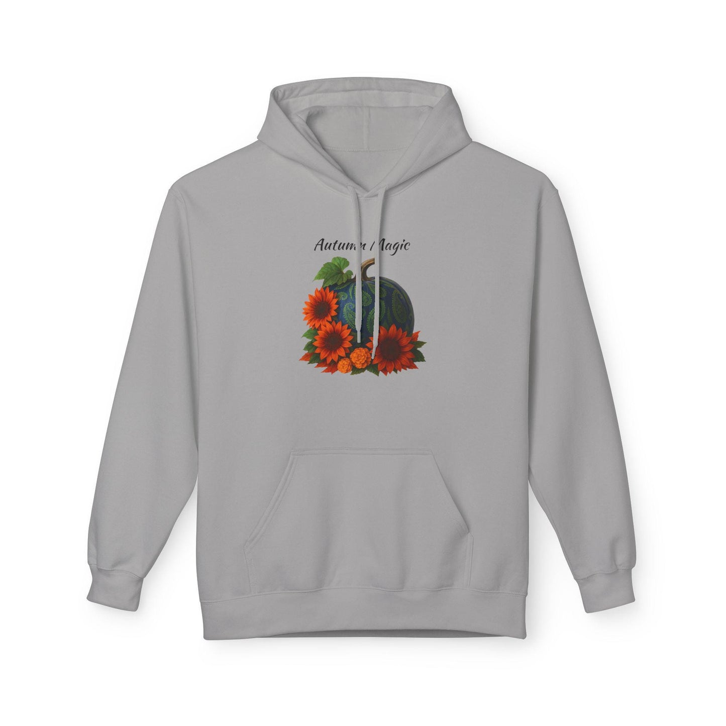 Autumn Vibes Fleece Hoodie,  Fall Fashion, Unisex Sweatshirt, 80% Cotton shirt made with socially conscious manufacturing standards
