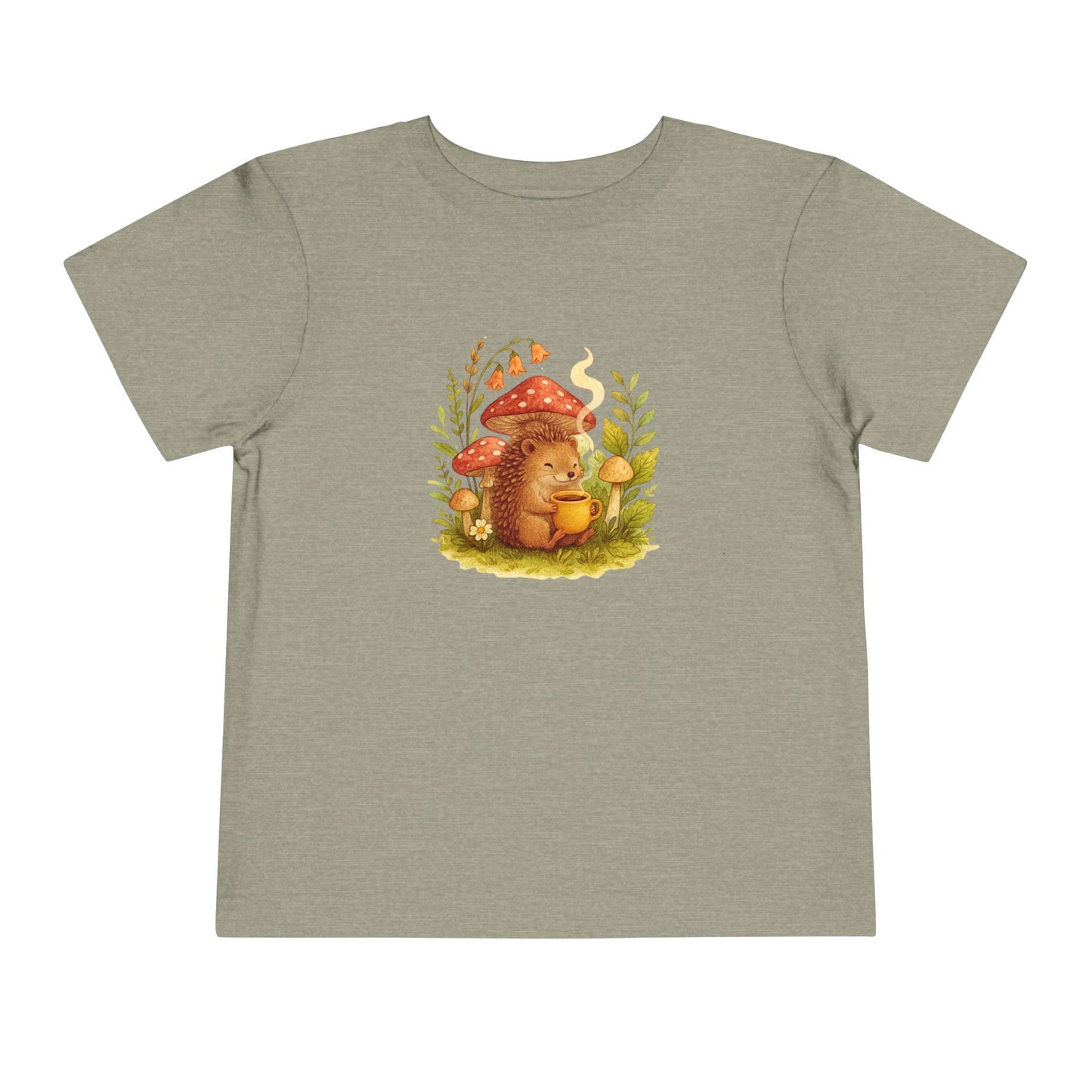Hedgehog Soft Toddler Tee Woodland Animal Must Have Gift for Boys and Girls