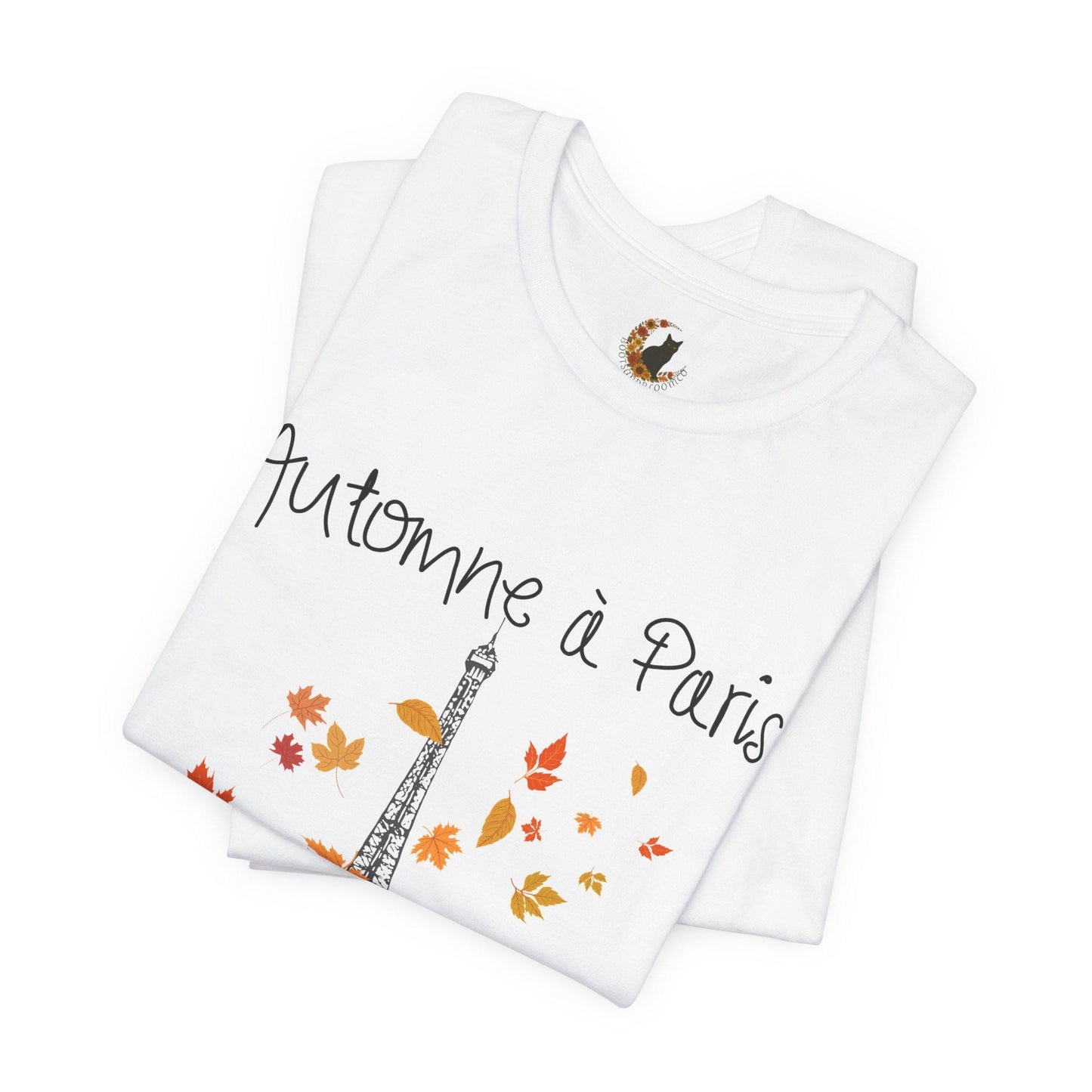 Automne à Paris Shirt, Fall Eiffel Tower Tee, Autumn Paris Travel Shirt, French Graphic Tee, Paris Lover Gift