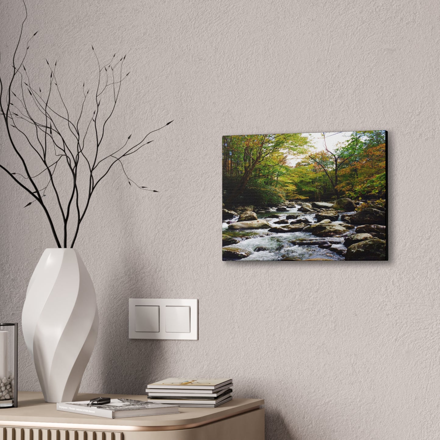Smoky Mountain Canvas Wall Art