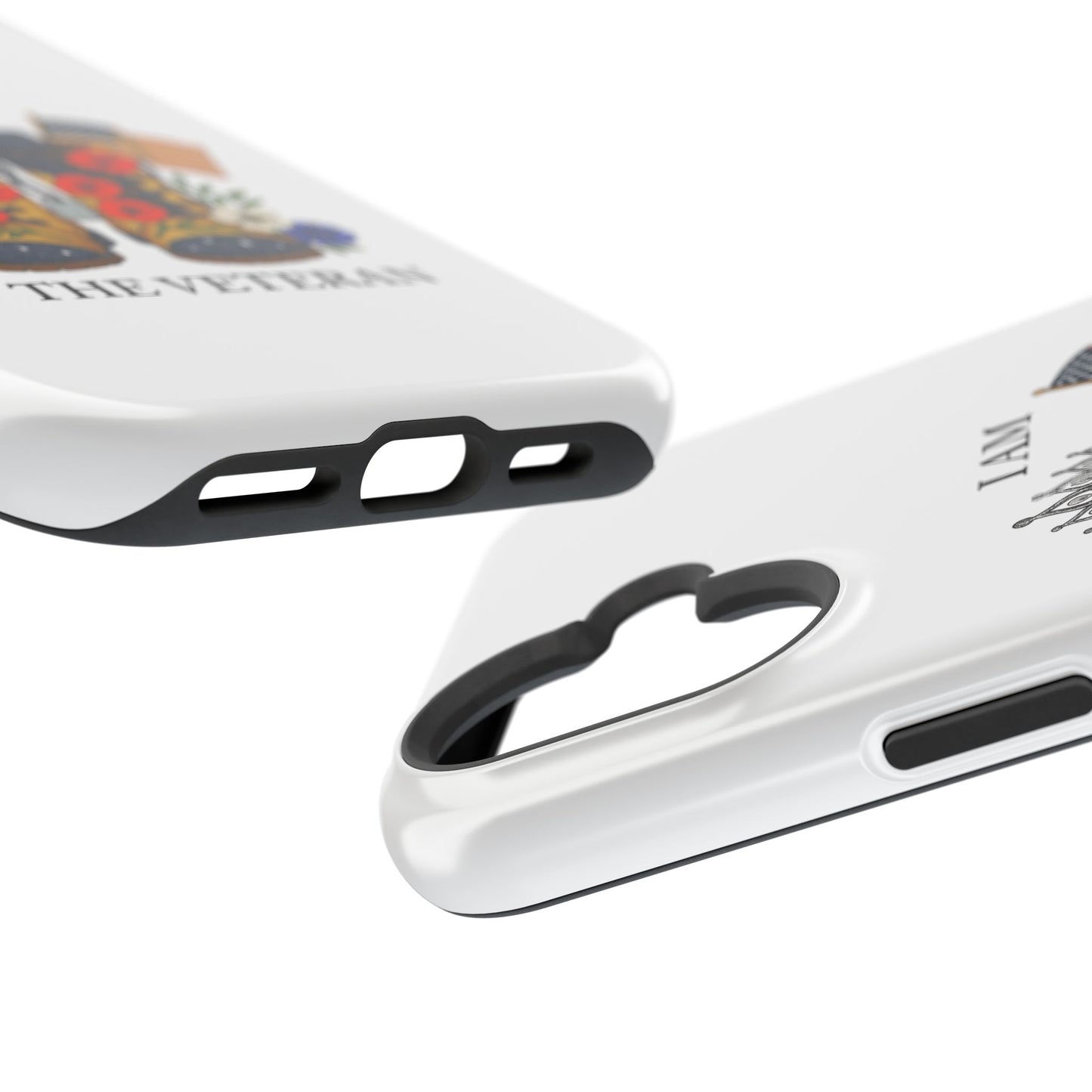 Woman Veteran Patriotic Phone Case Tribute Gift for Military Women who served