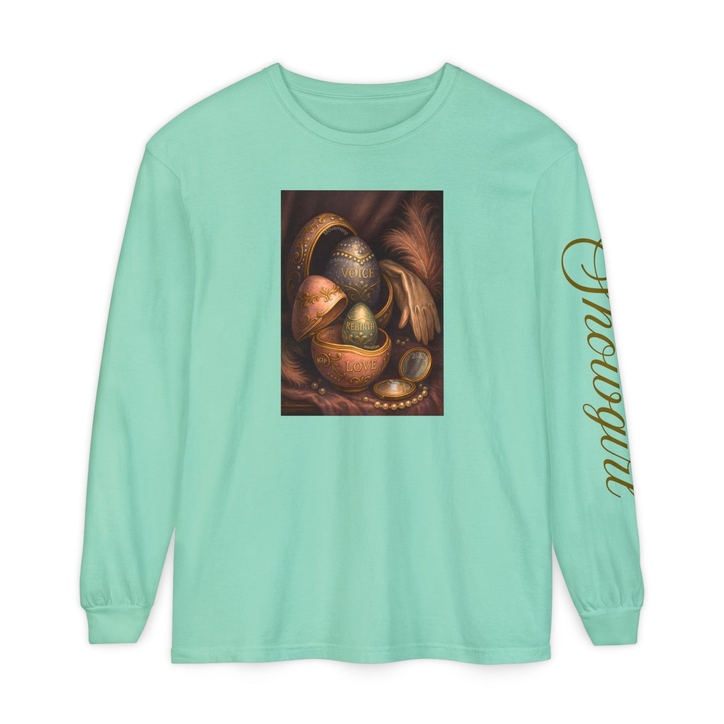 Long Sleeve Comfort Colors T-Shirt Showgirl Style Tee Gift for Taylor Fans of Showgirl Era