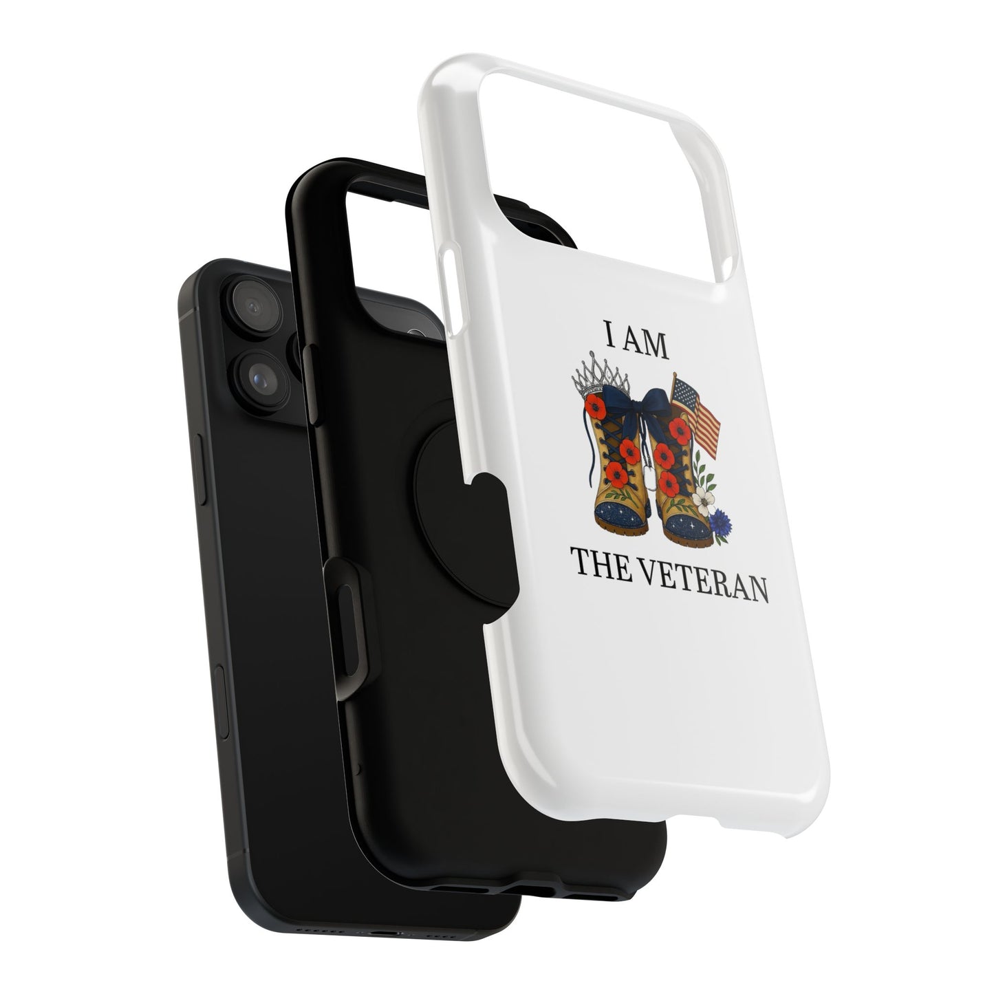 Veteran Tribute Impact-Resistant Phone Case Gift Woman Veteran