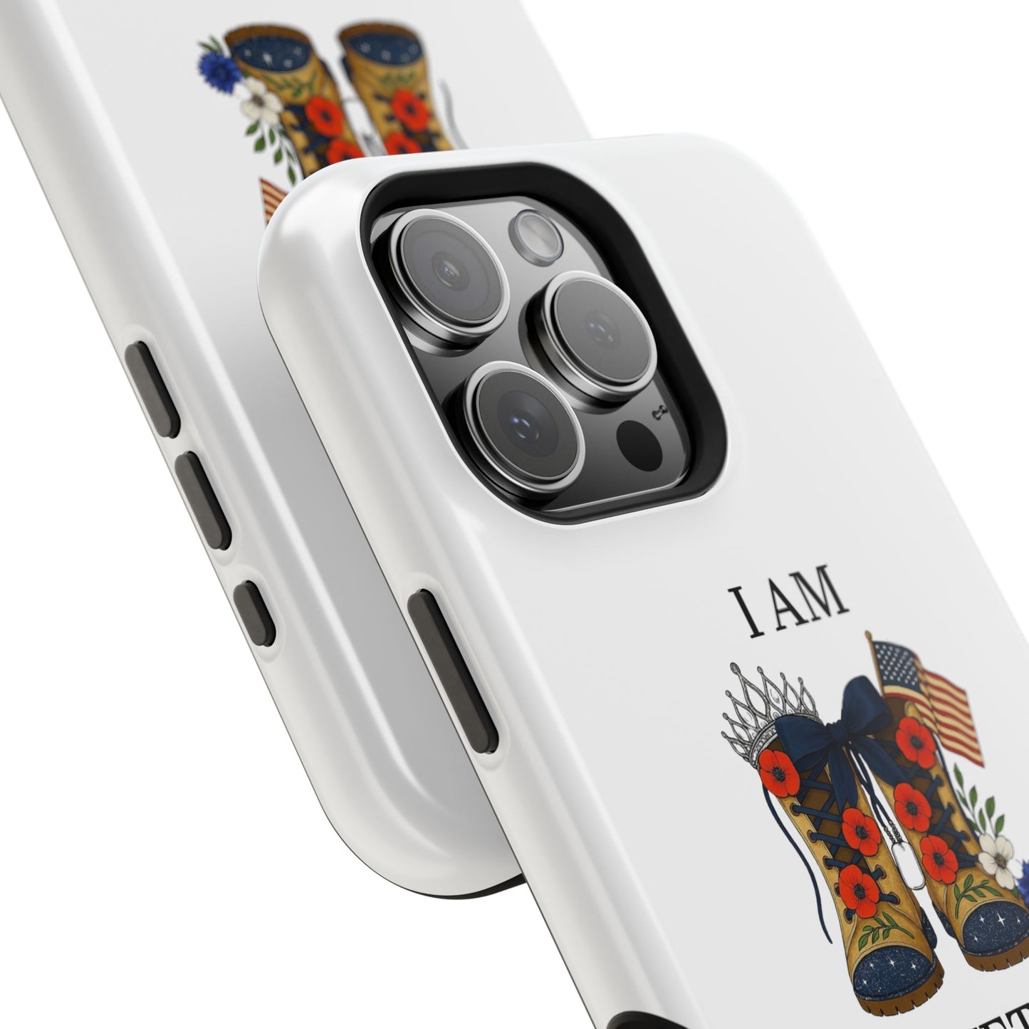 Veteran Tribute Impact-Resistant Phone Case Gift Woman Veteran