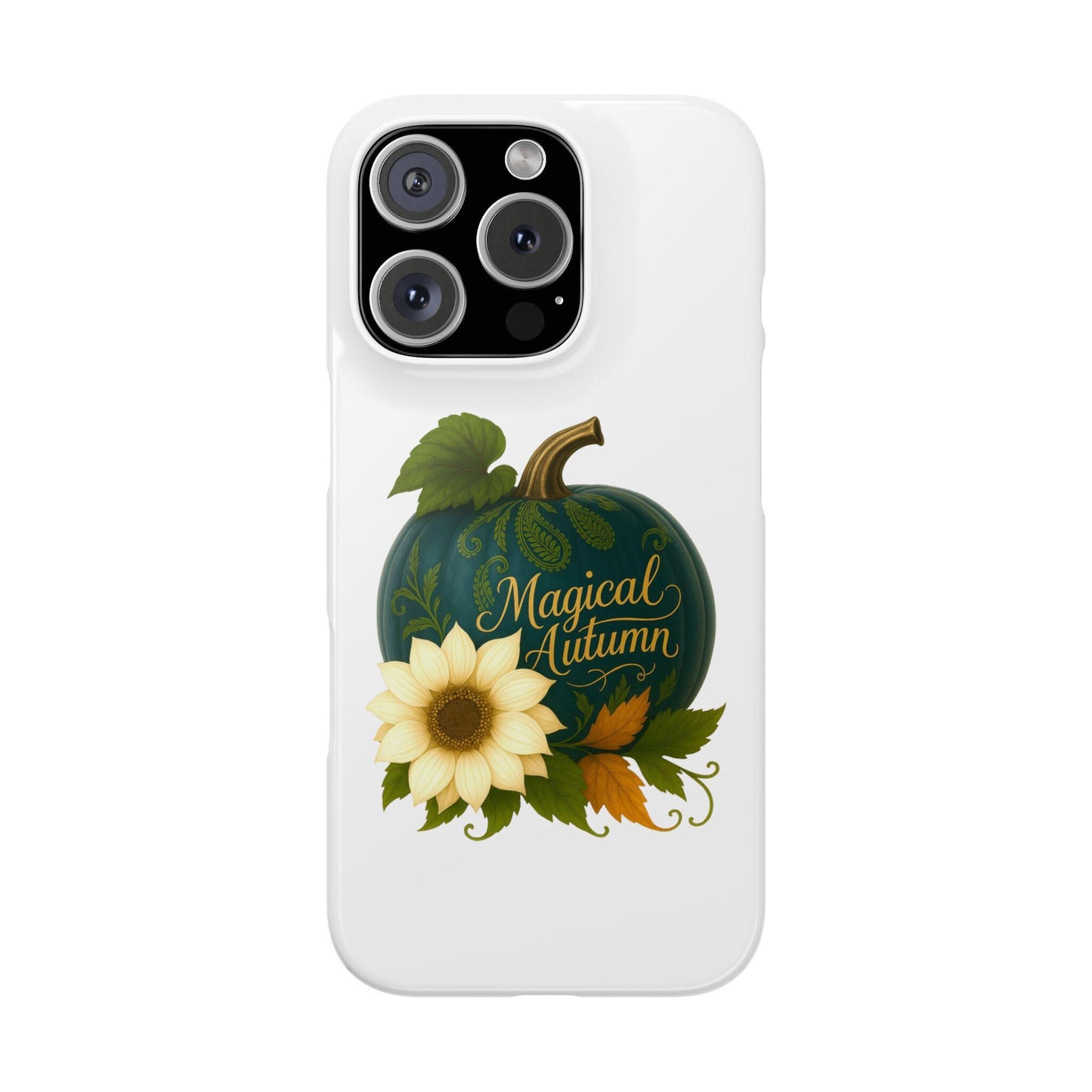 Autumn Pumpkin Phone Case: Festive Fall Decor