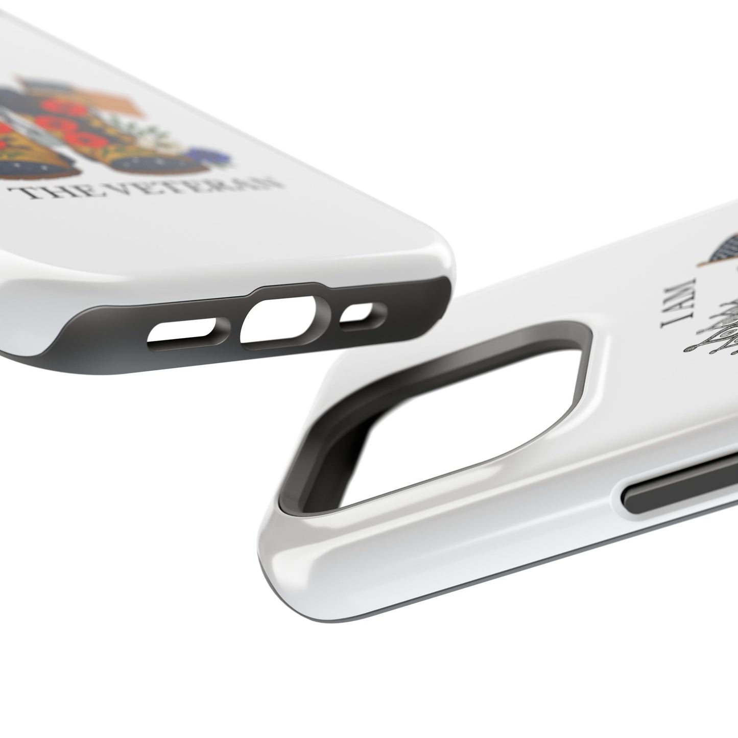 Woman Veteran Patriotic Phone Case Tribute Gift for Military Women who served